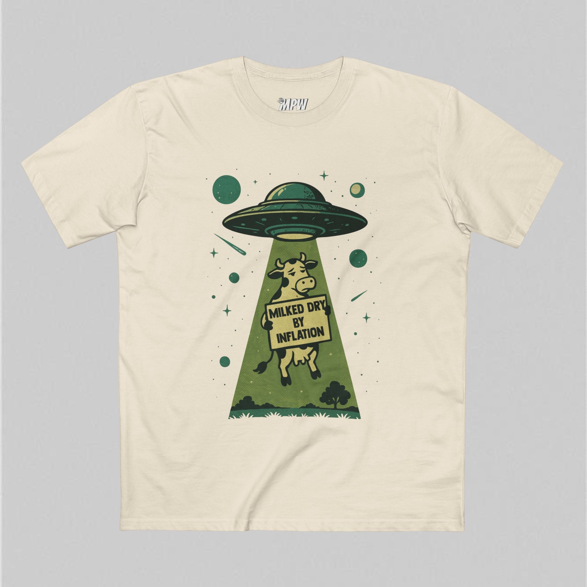 Milked Dry By Inflation! Men’s T-Shirt