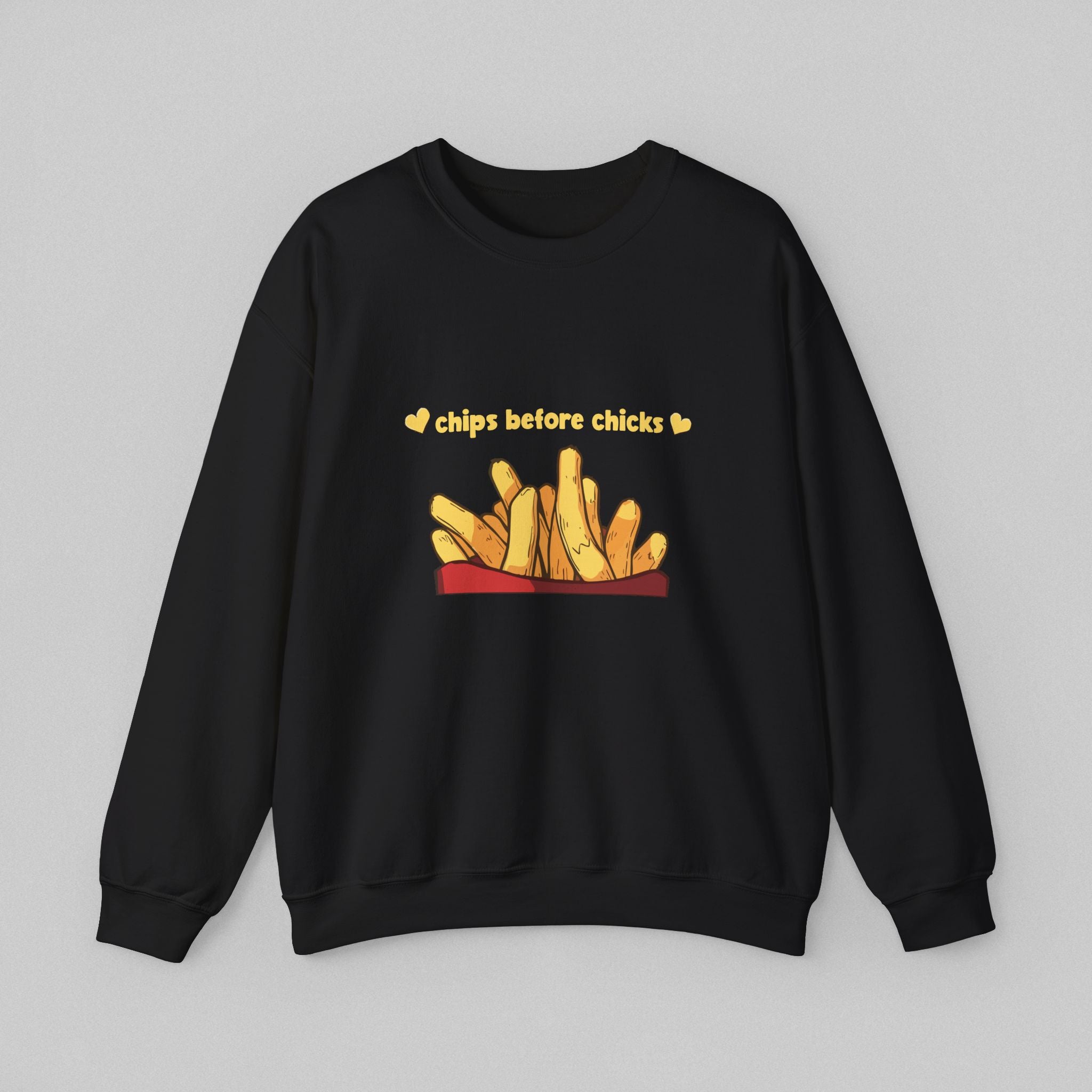 Chips before Chicks! Men's Sweatshirt