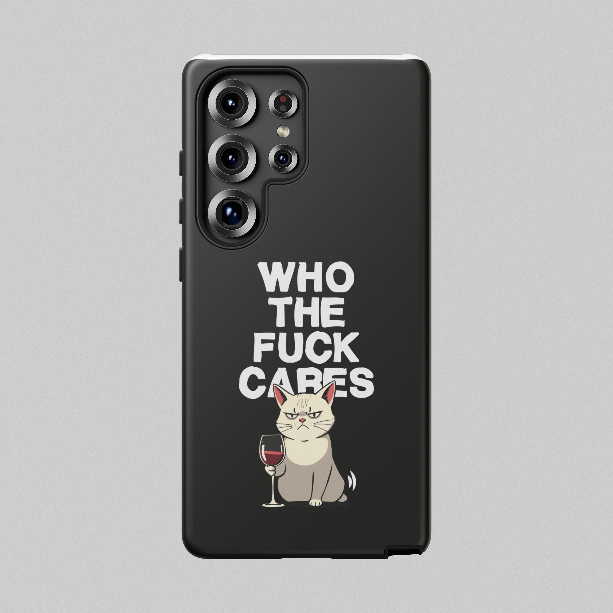 Who the Fuck Cares! Phone Case