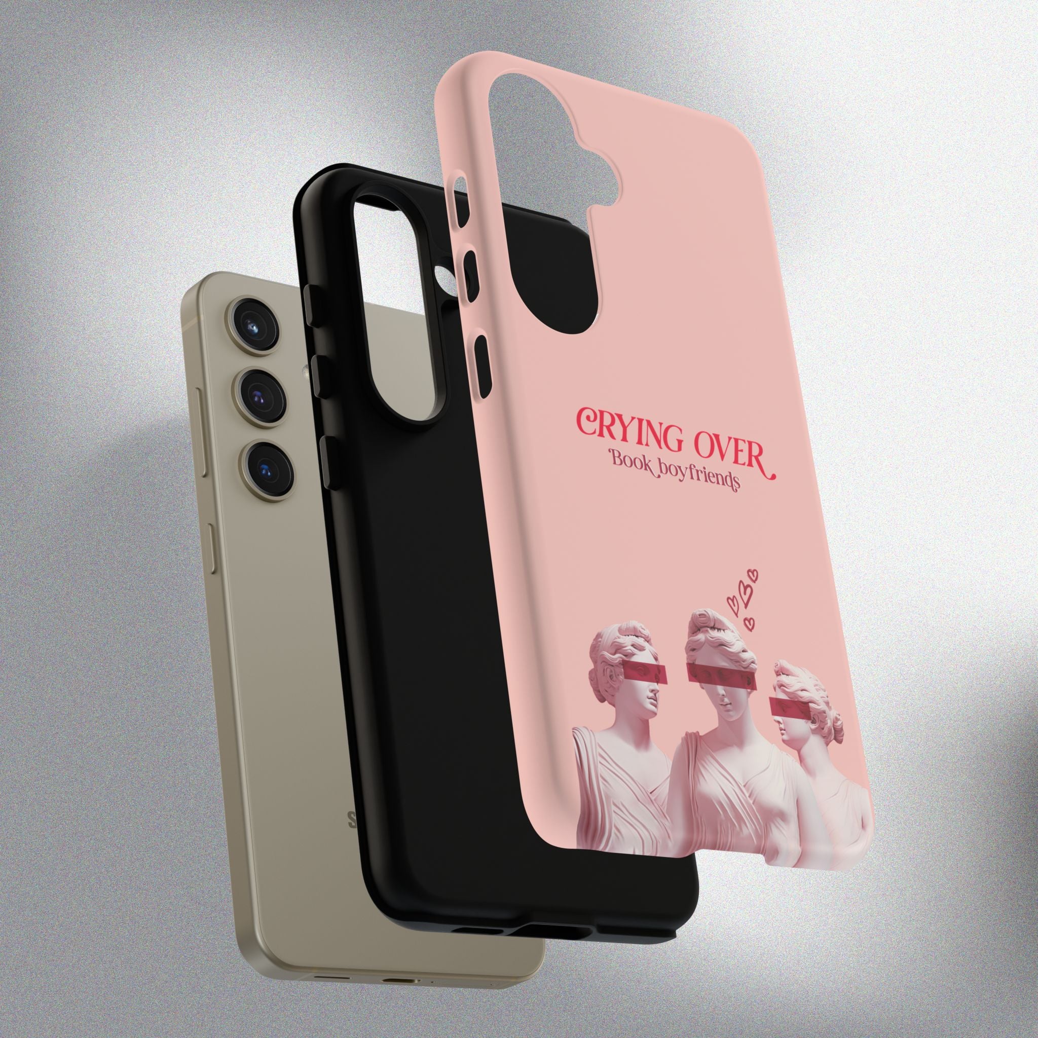 Crying Over Book Boyfriends! Phone Case