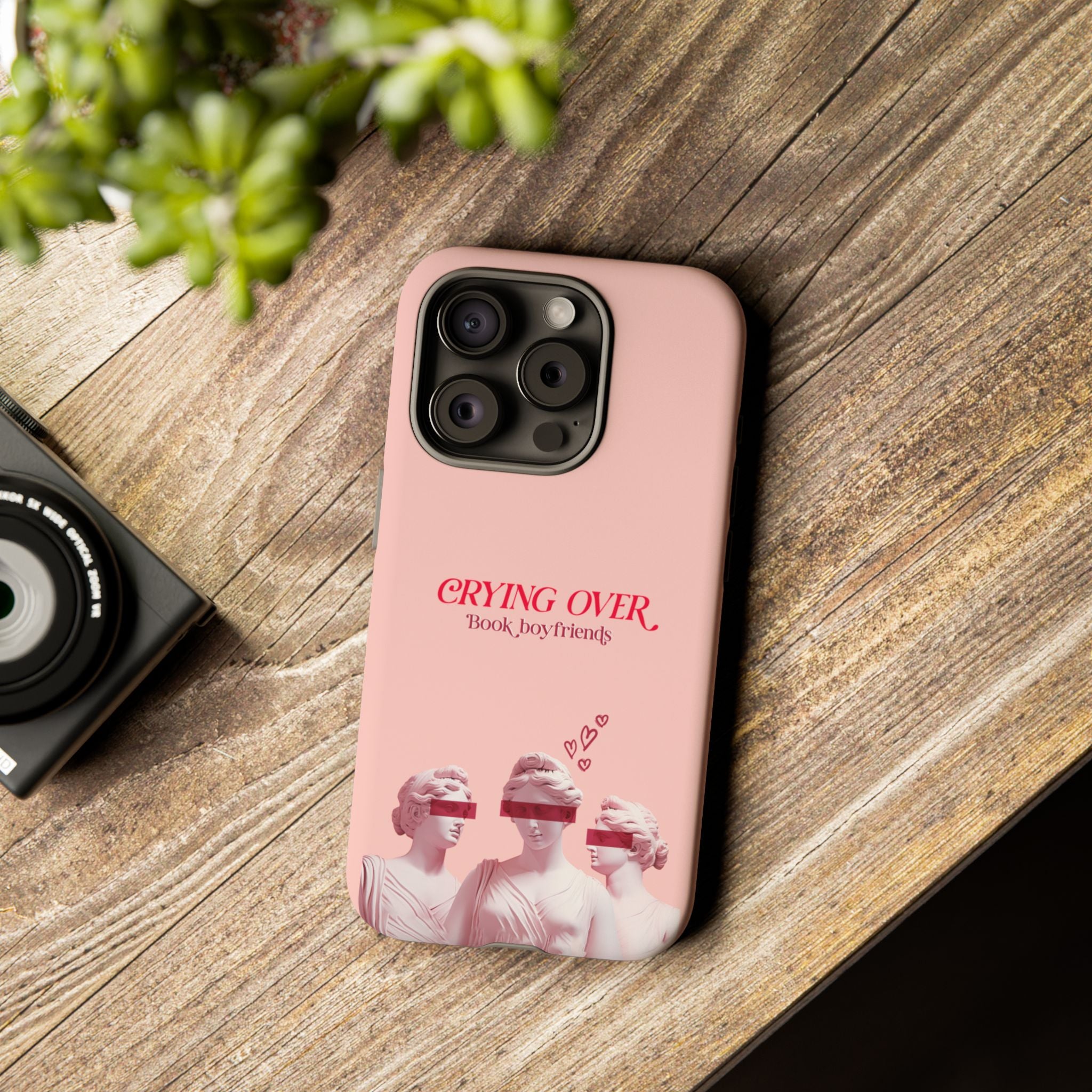 Crying Over Book Boyfriends! Phone Case