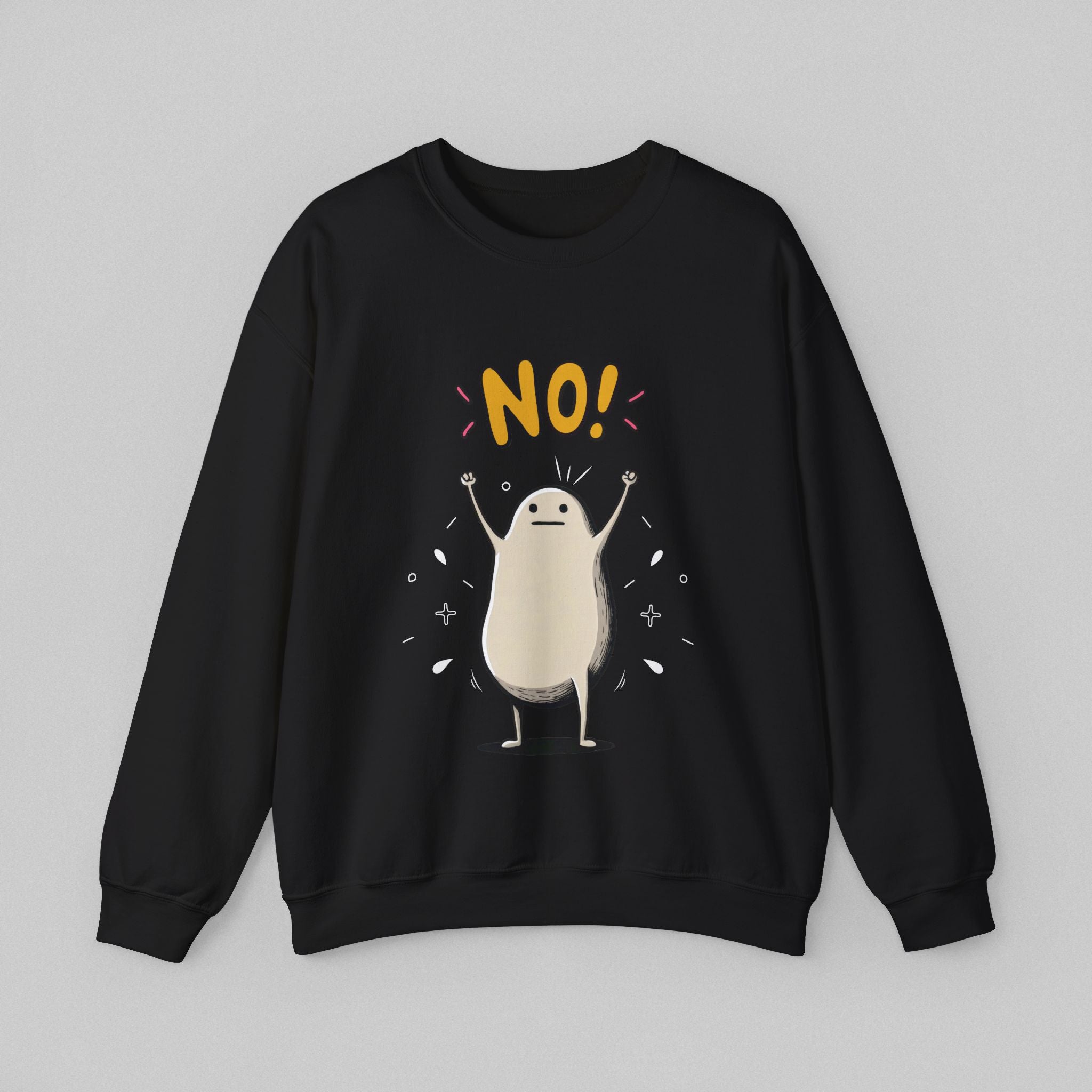 Blob Says NO! Sweatshirt for Men