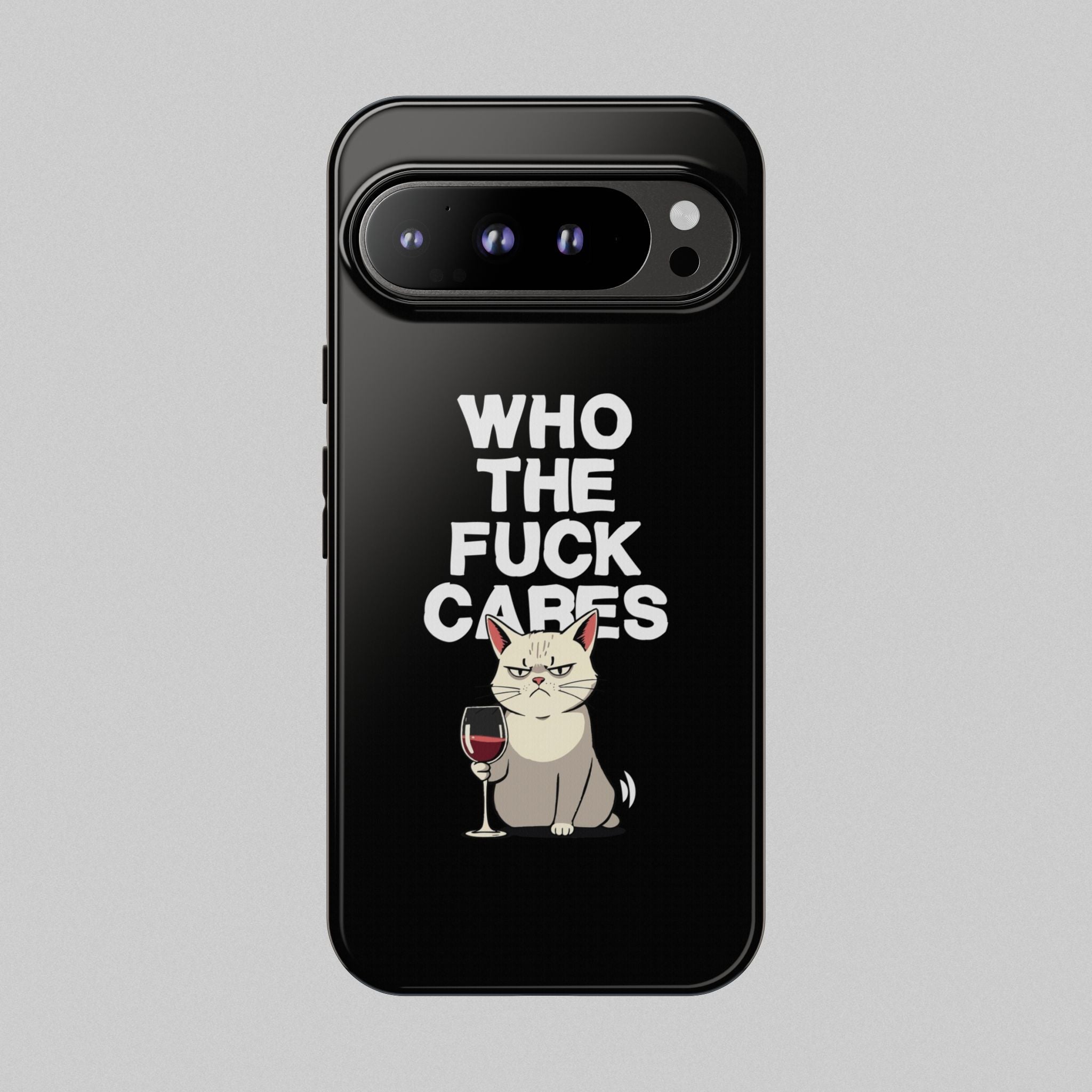 Who the Fuck Cares! Phone Case