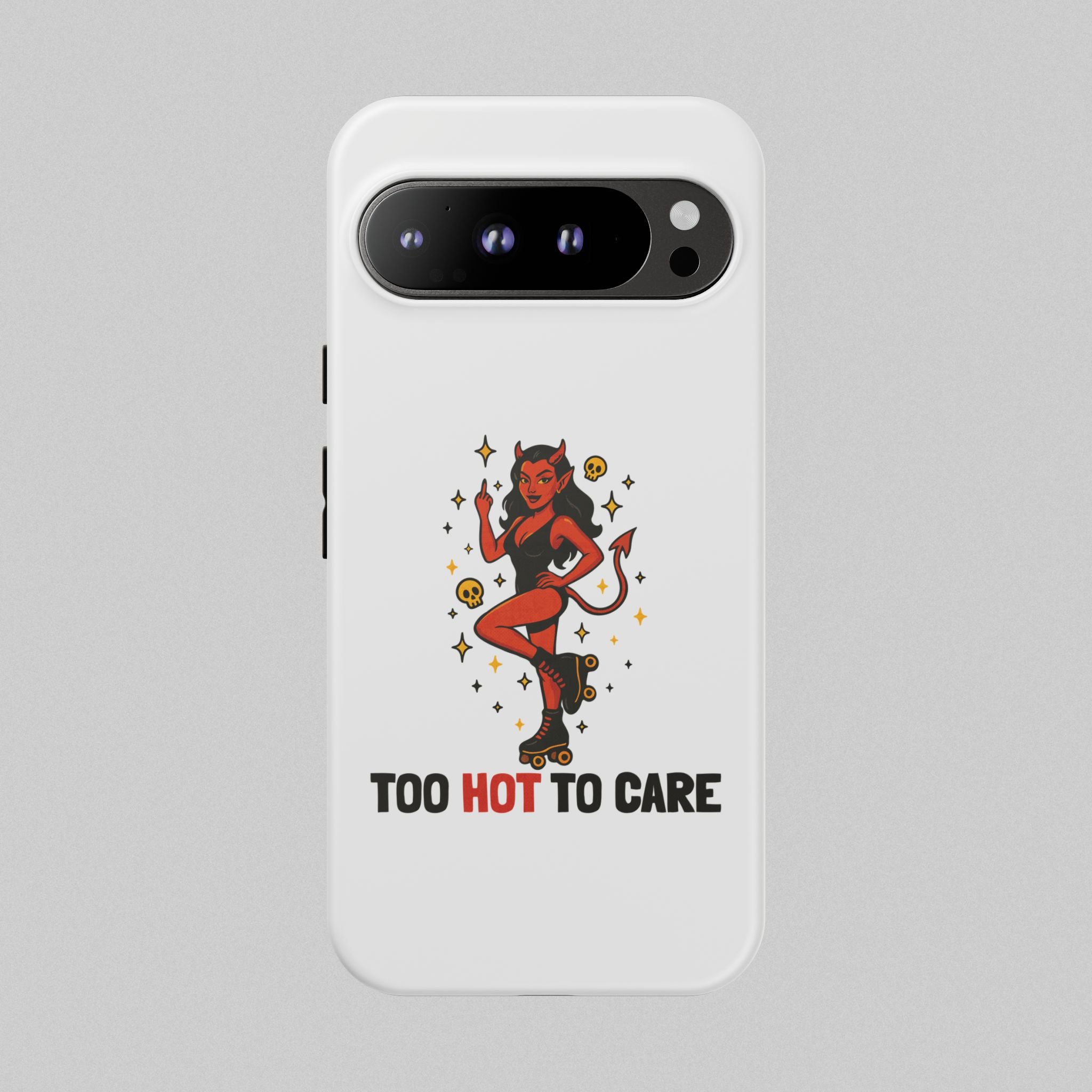 Too Hot to Care! Phone Case