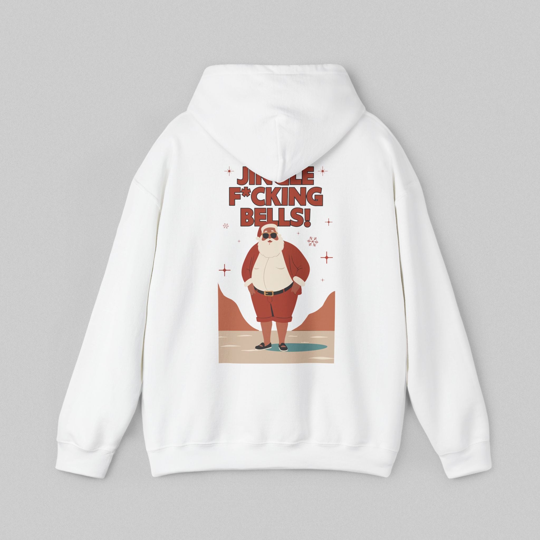 Jingle F*cking Bells Santa Men’s Hoodie