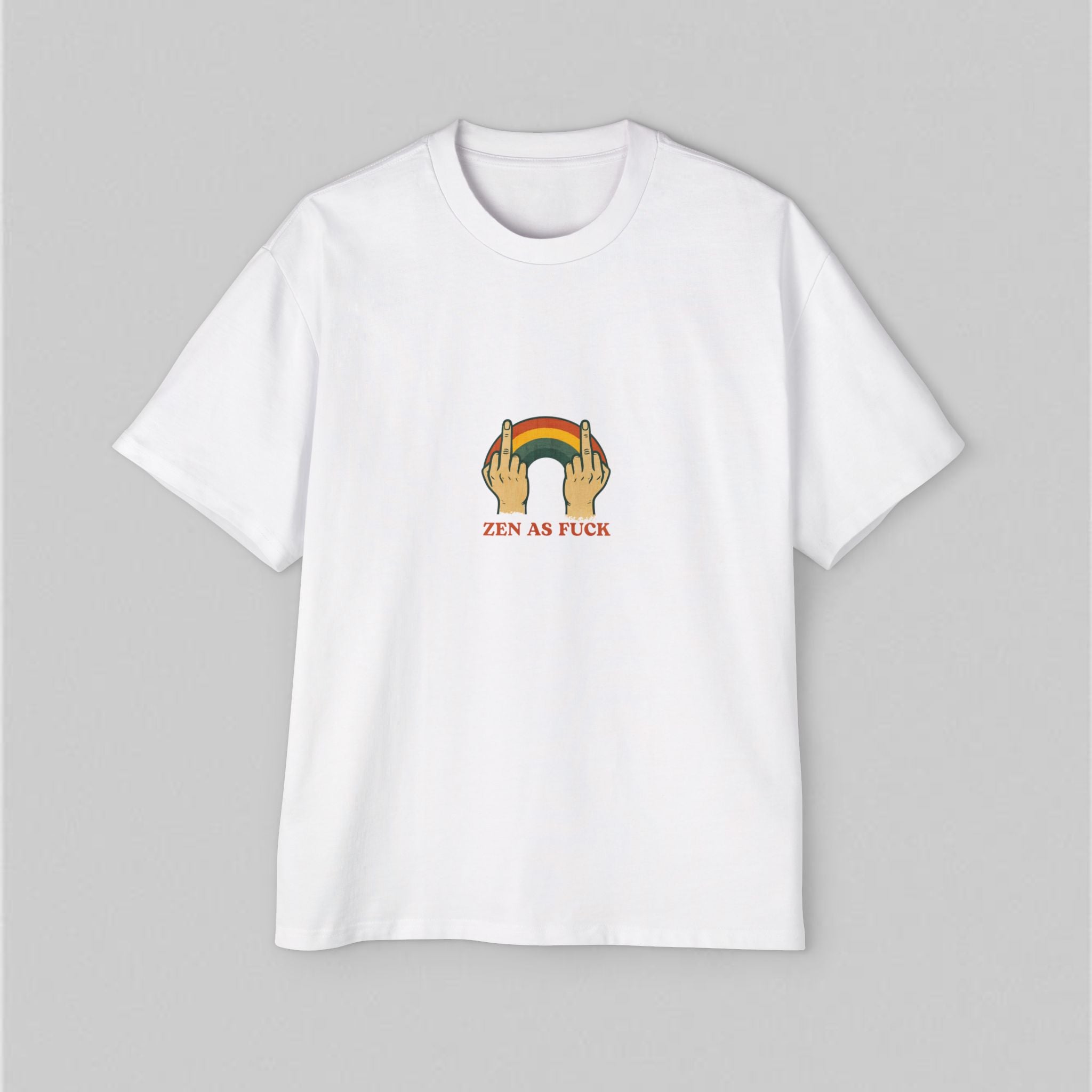 Zen as Fuck Men! Men’s Oversized T-Shirt