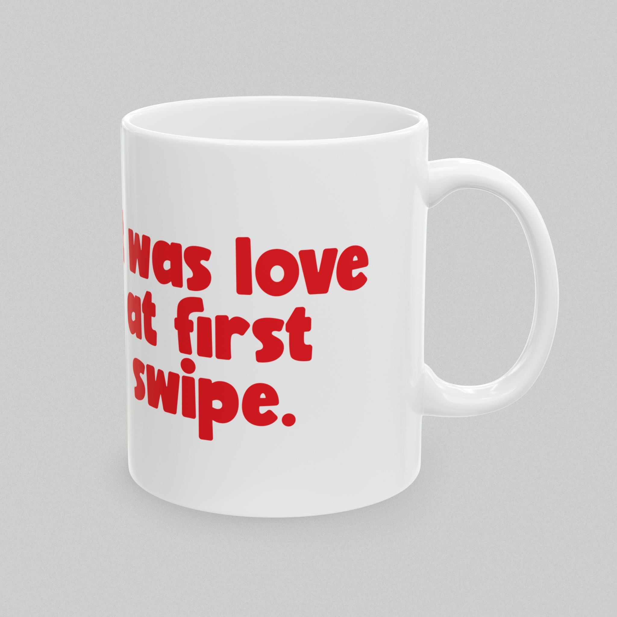Love at First Swipe! Mug