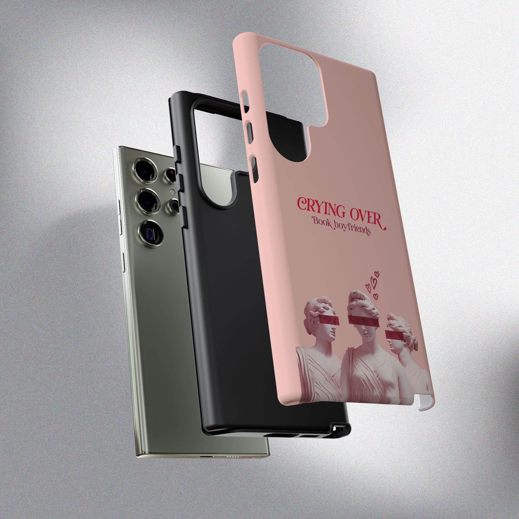 Crying Over Book Boyfriends! Phone Case