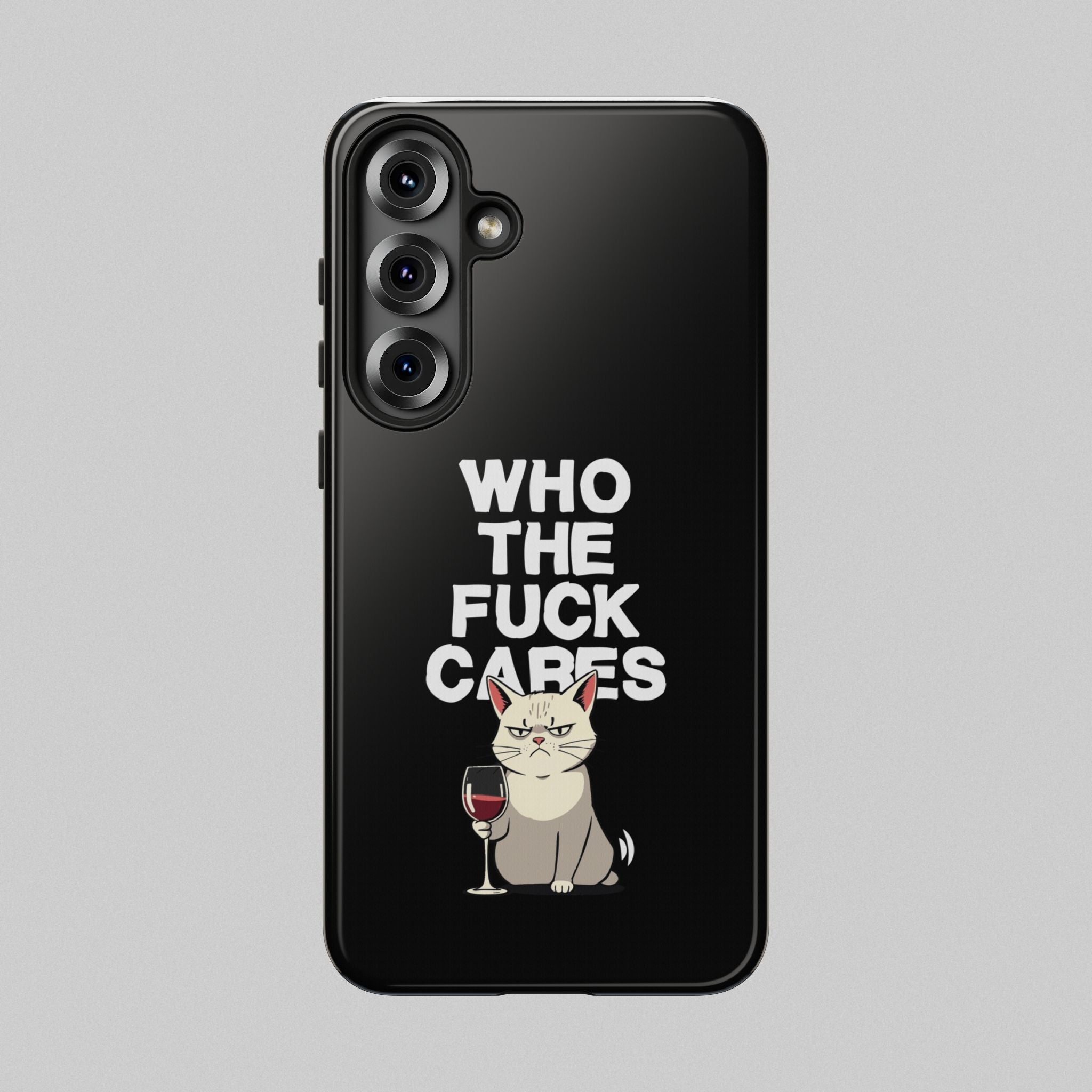 Who the Fuck Cares! Phone Case