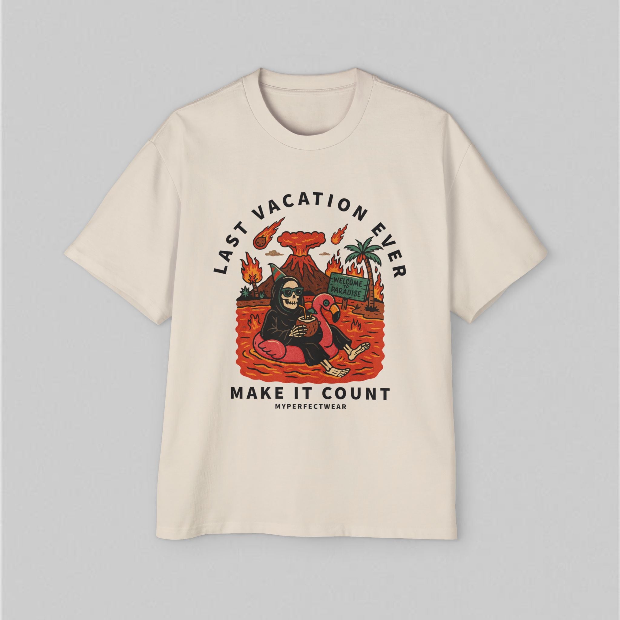 Last Vacation Ever! Women's Oversized T-Shirt