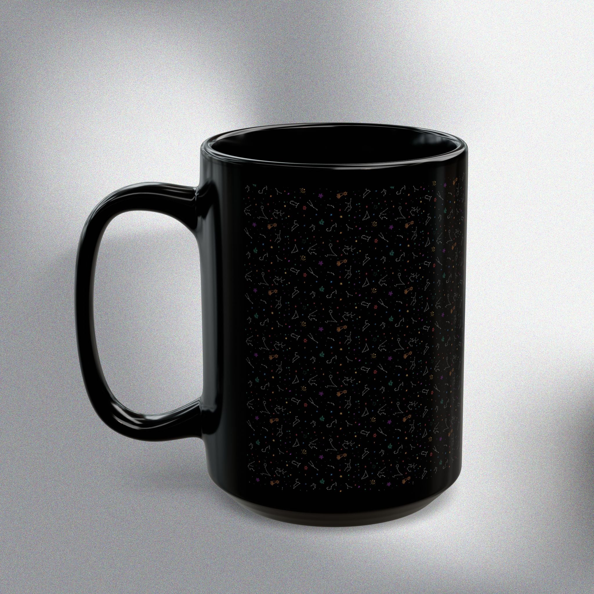 My Galaxy! Black Mug