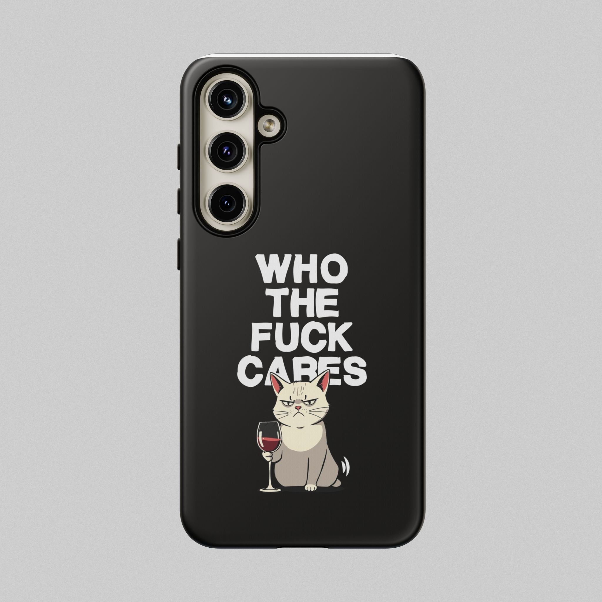 Who the Fuck Cares! Phone Case