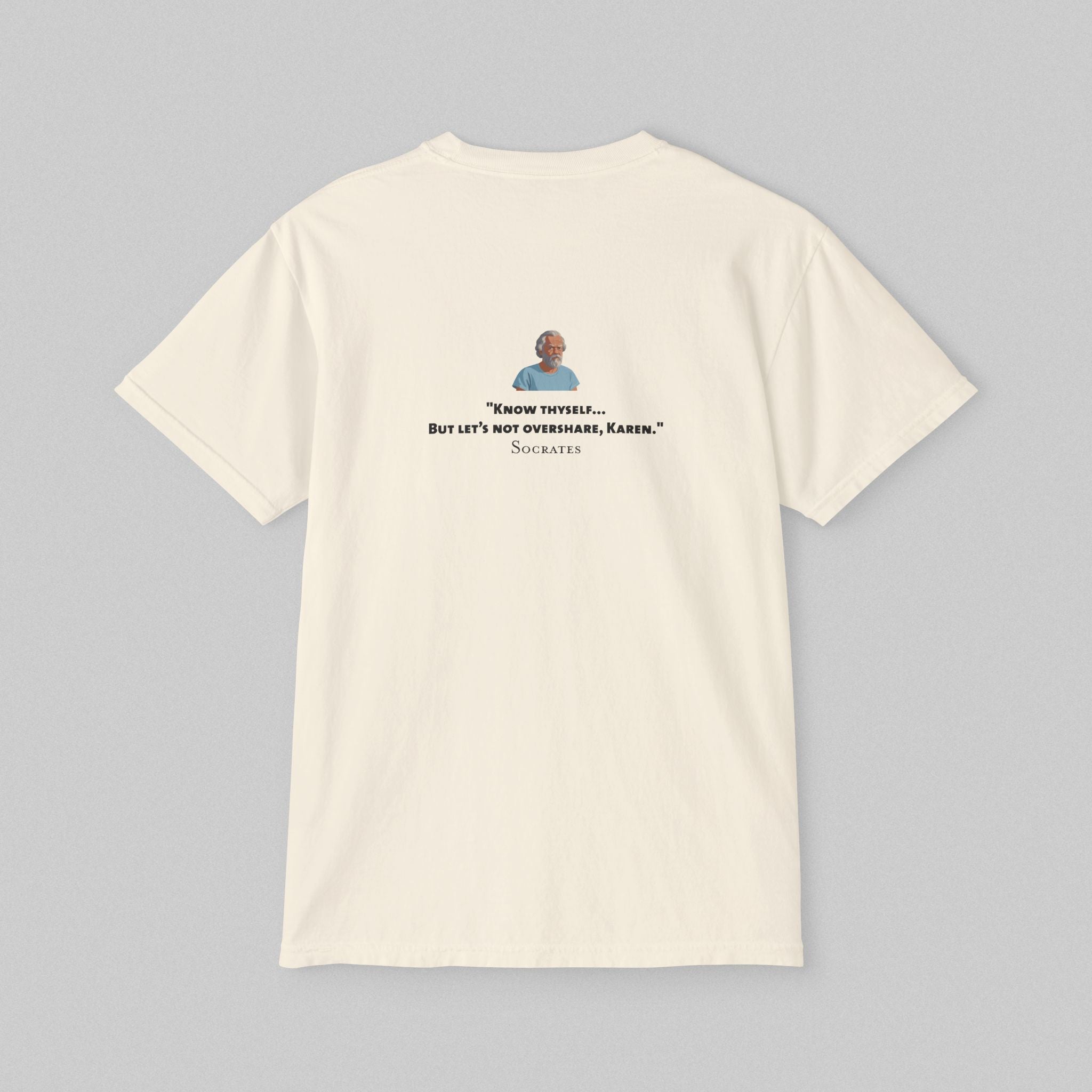 Know Thyself - Socrates! Pocket T-Shirt