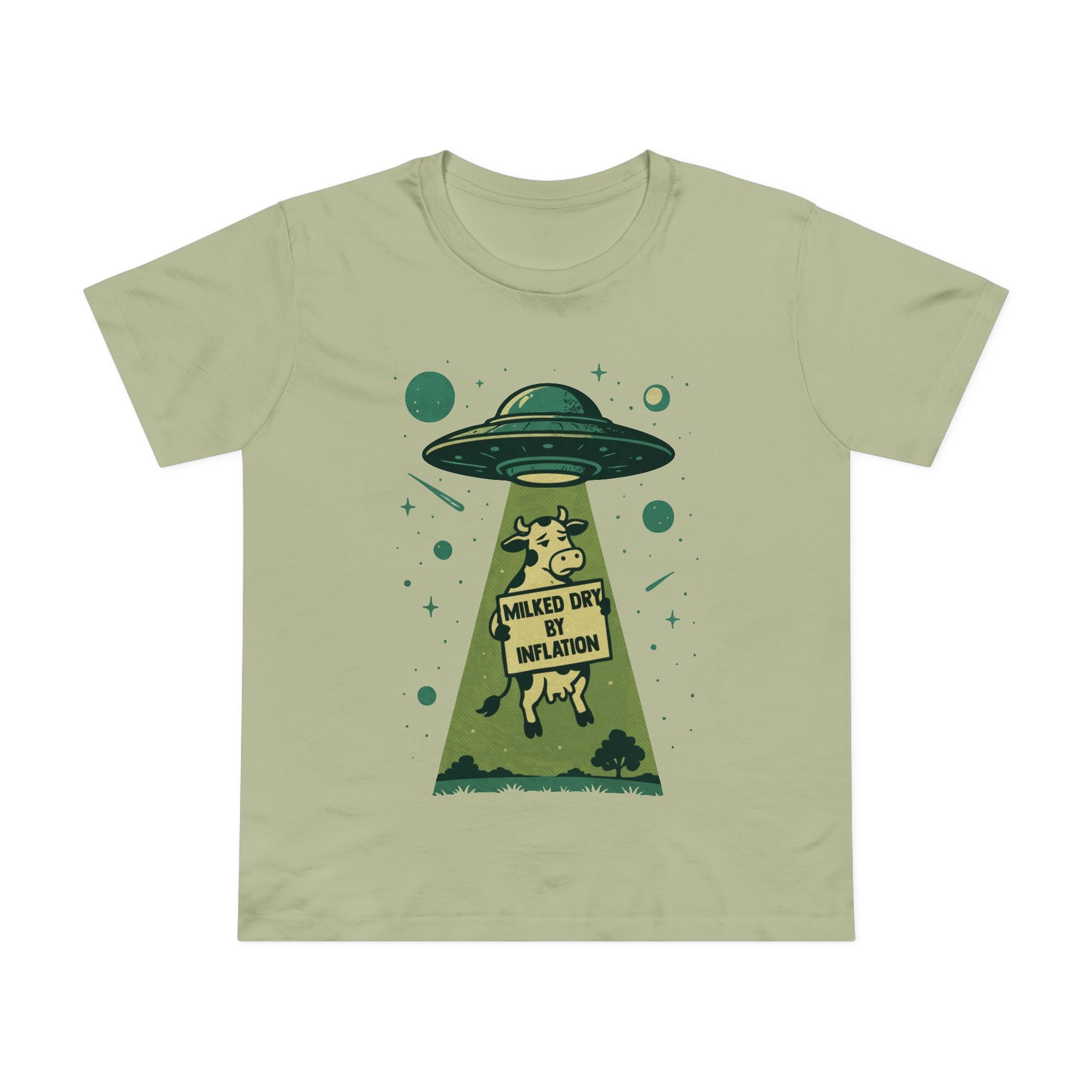 Milked Dry By Inflation! Women’s T-Shirt