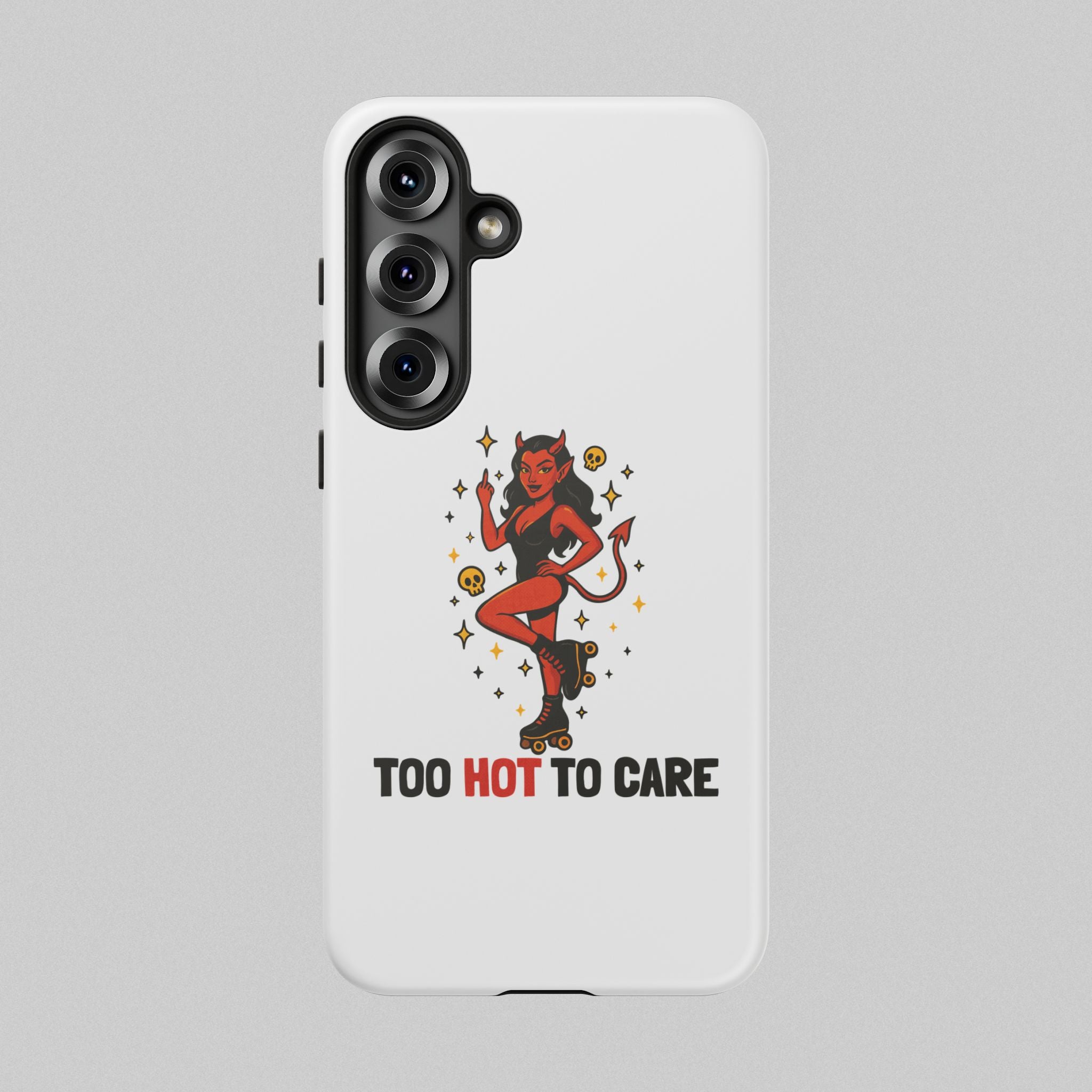 Too Hot to Care! Phone Case