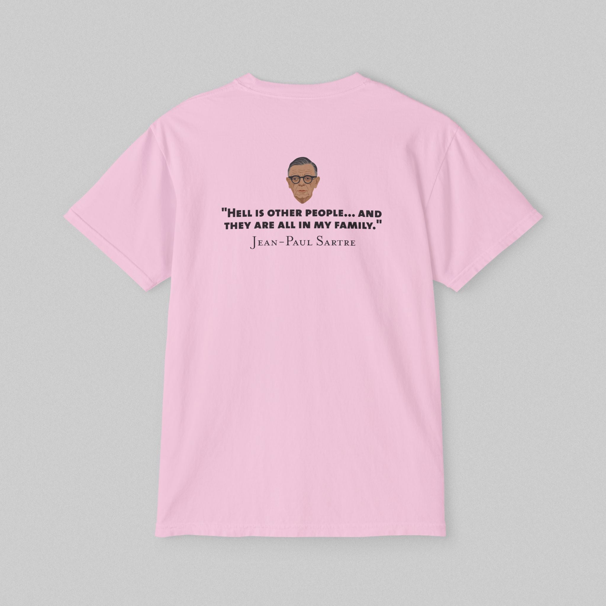 Hell is other people - Sartre Women's Pocket T-Shirt