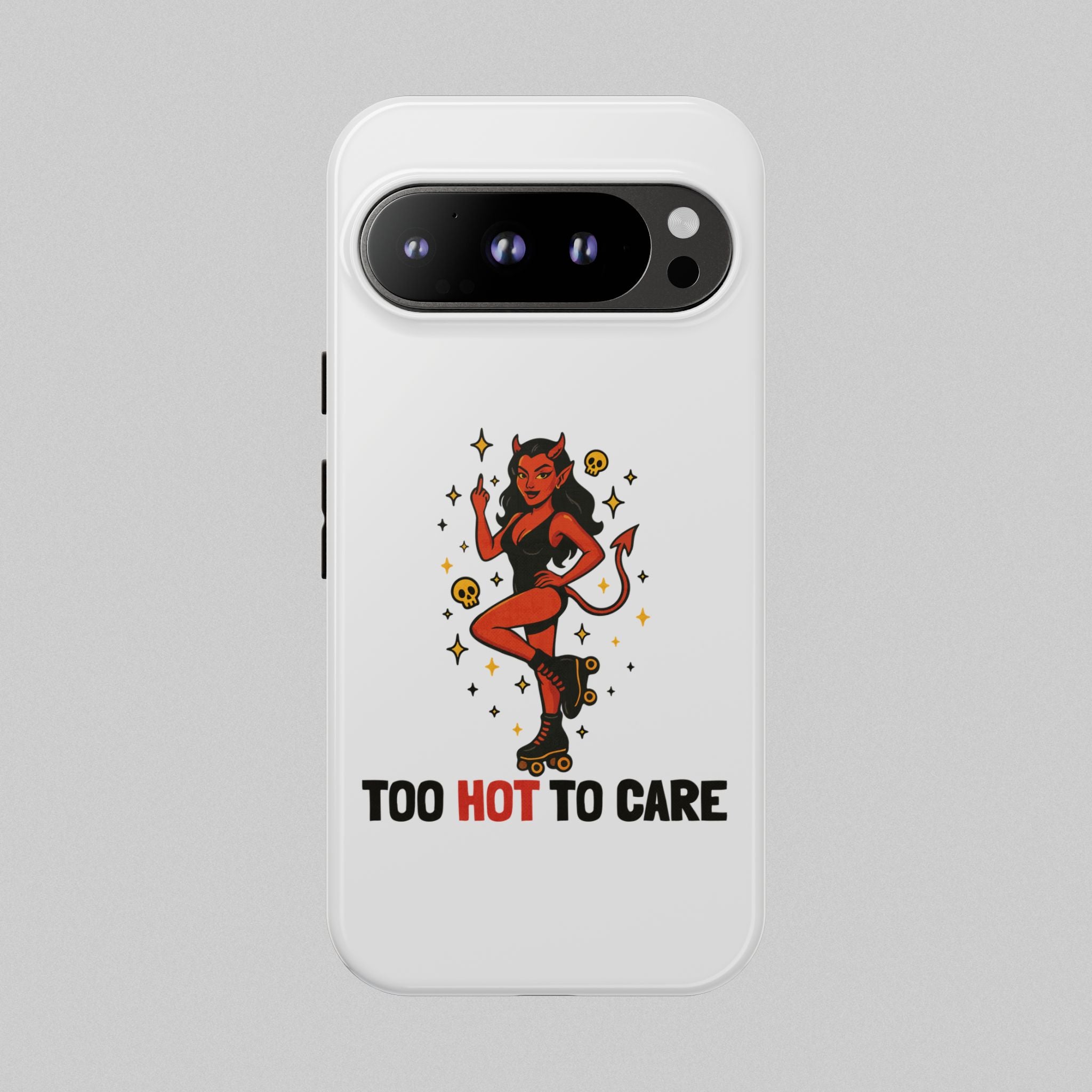 Too Hot to Care! Phone Case