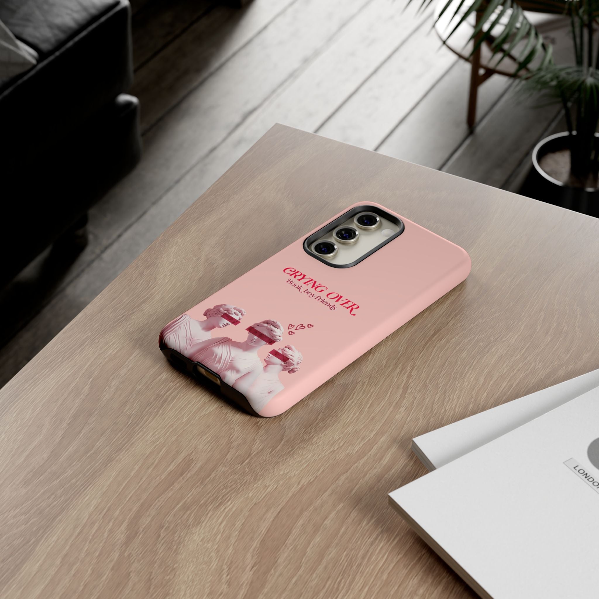 Crying Over Book Boyfriends! Phone Case