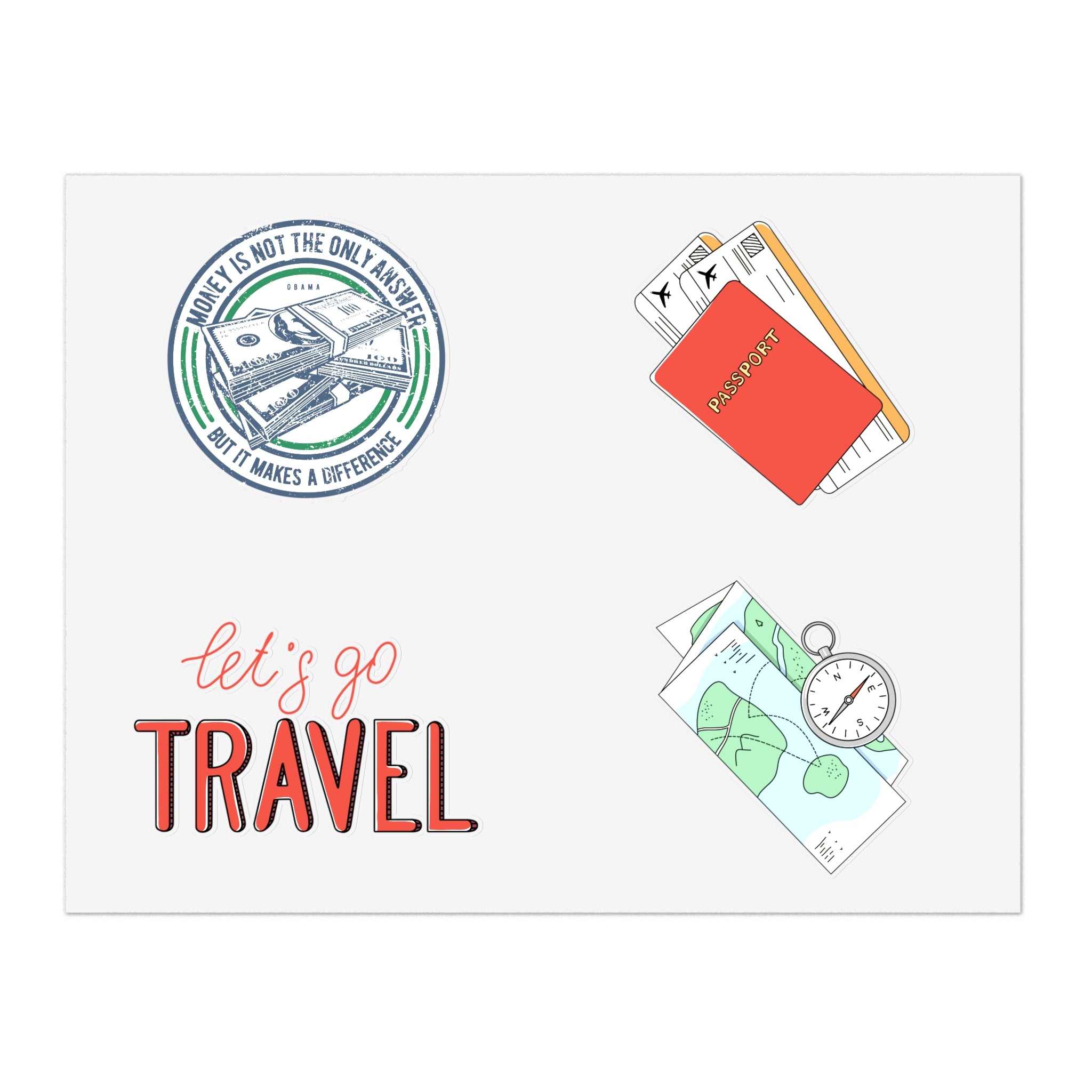 Travel Junkie! Sticker Bundle