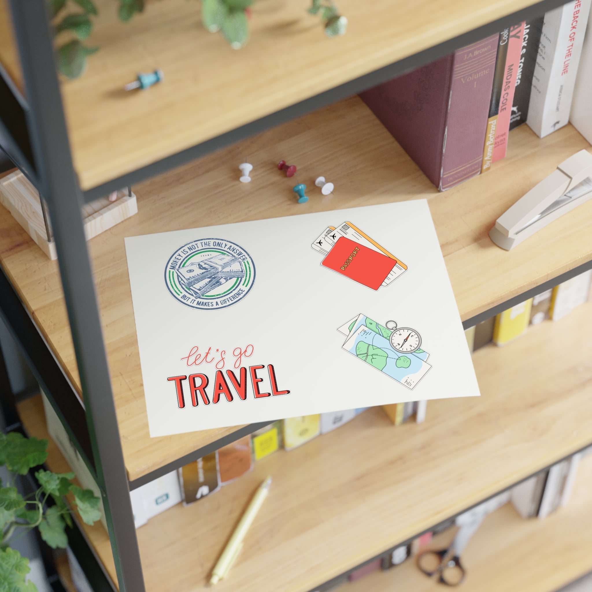Travel Junkie! Sticker Bundle