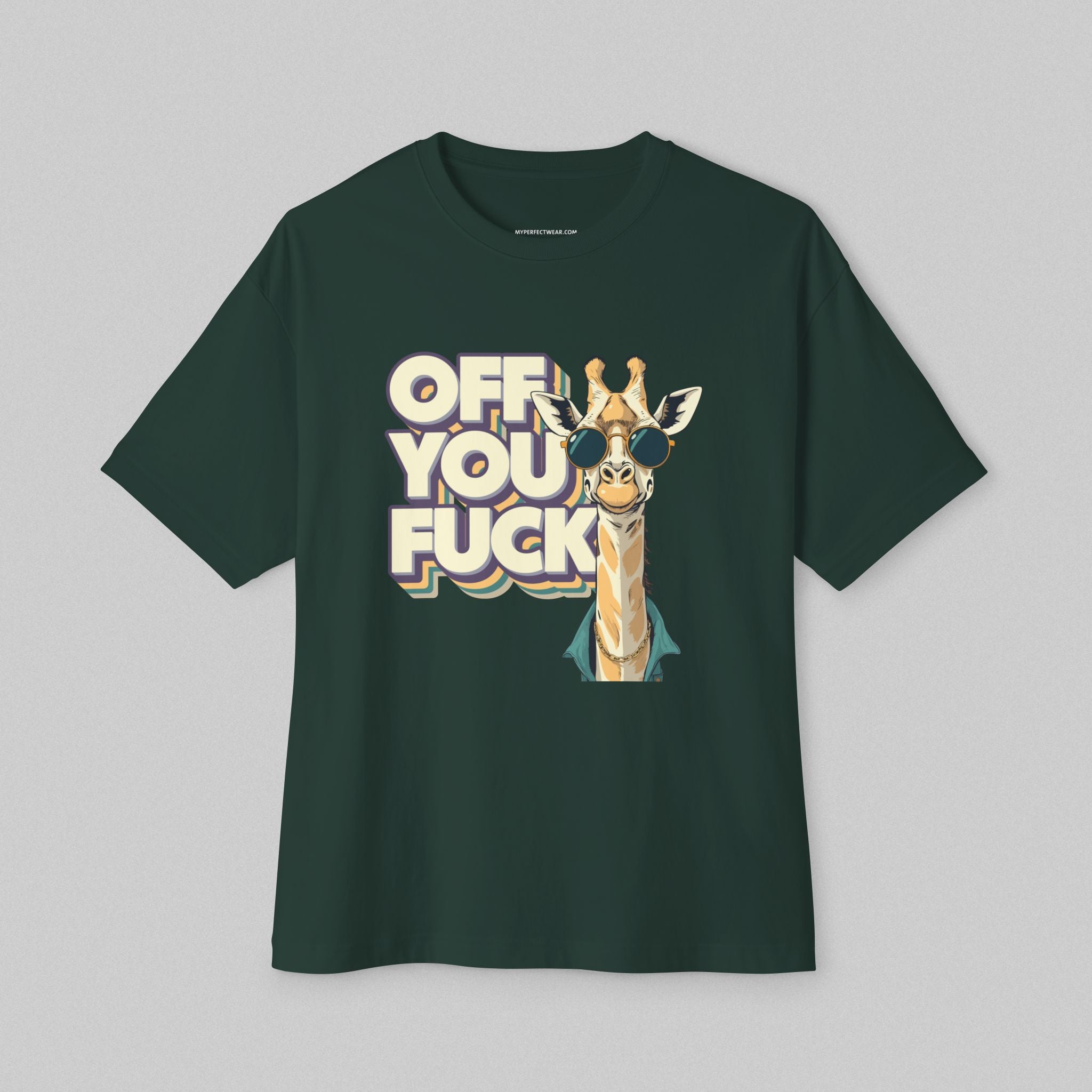 Off You Fuck Men’s Oversized T-Shirt
