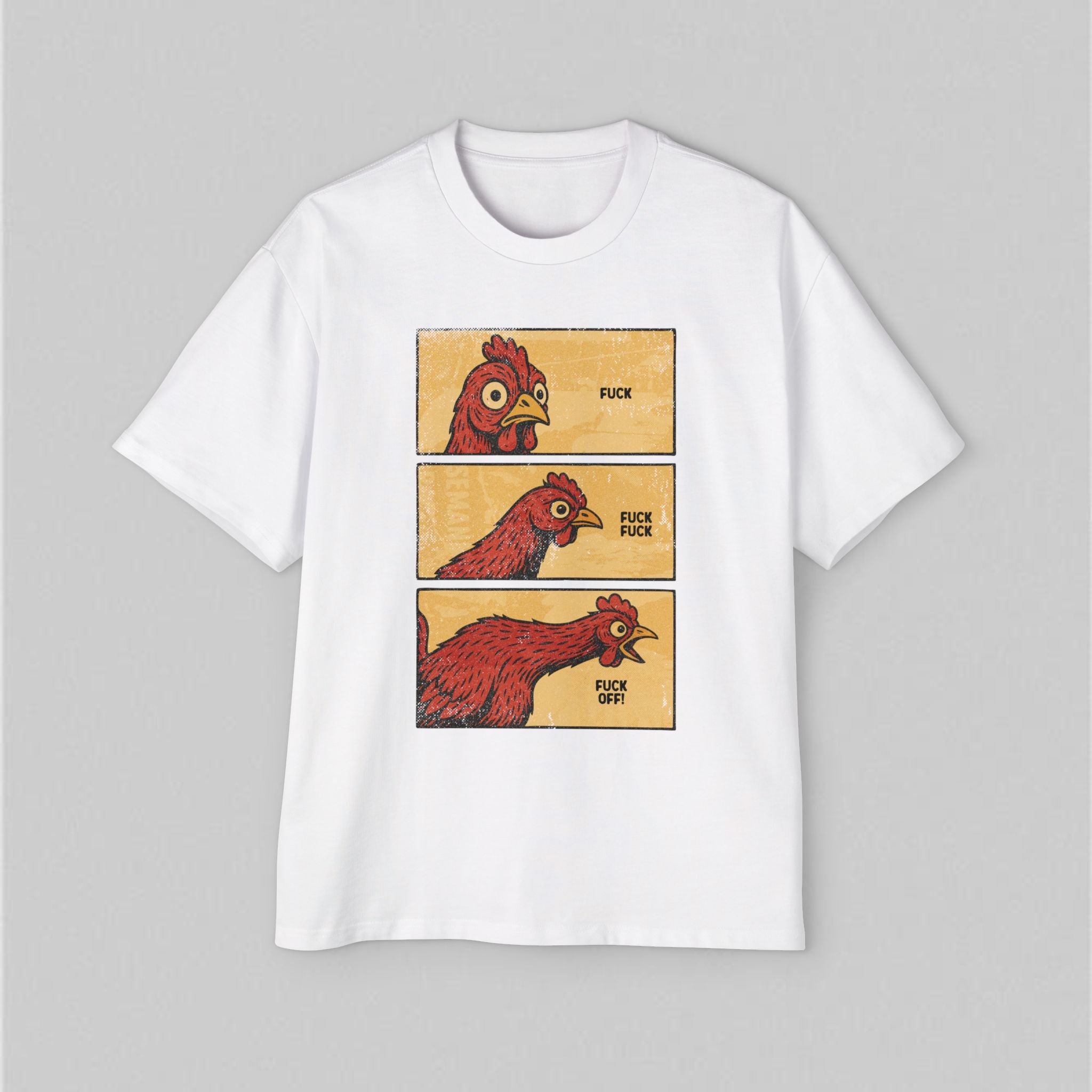 Cluck This Shit! Oversized Men's T-Shirt