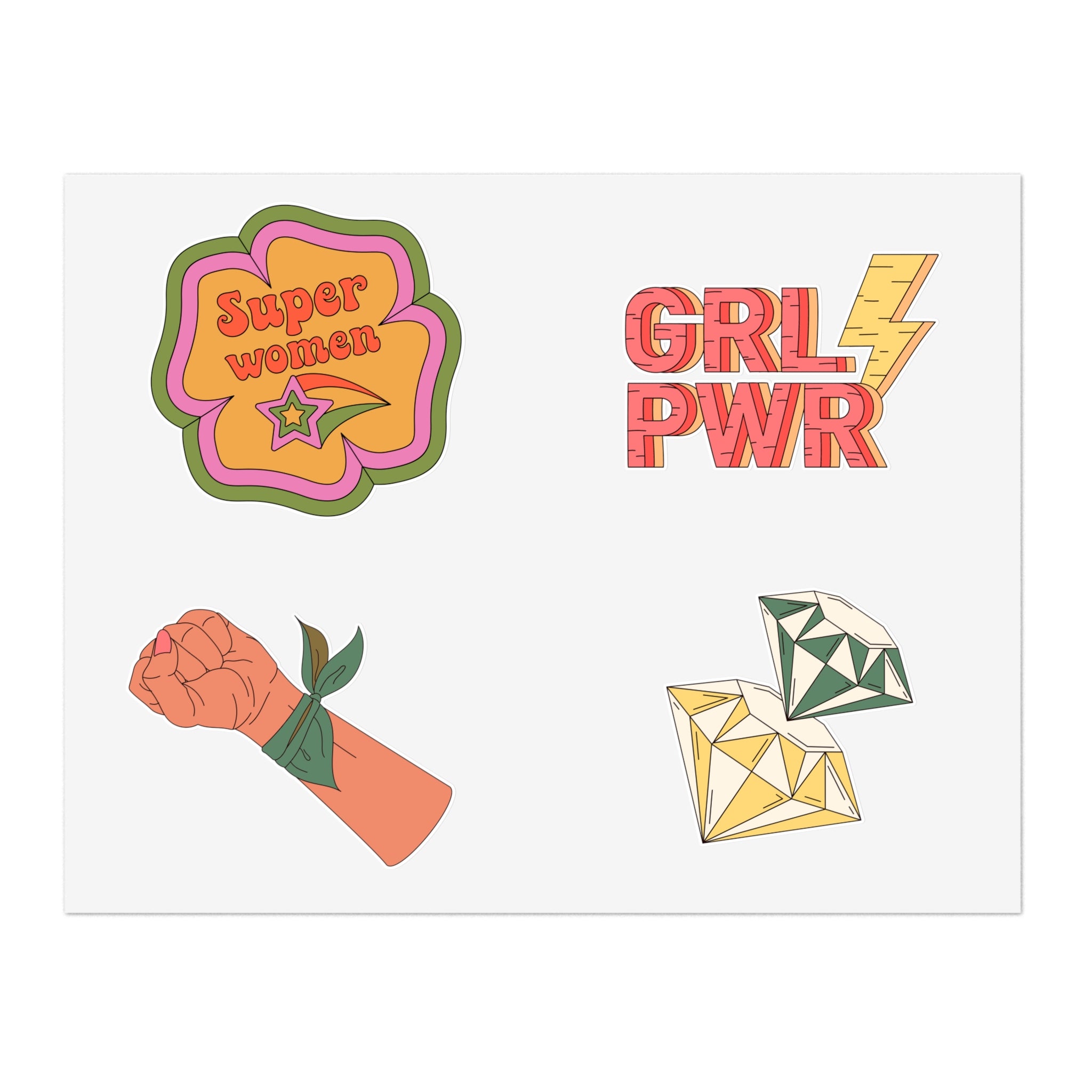 Girls Rule! Sticker Bundle