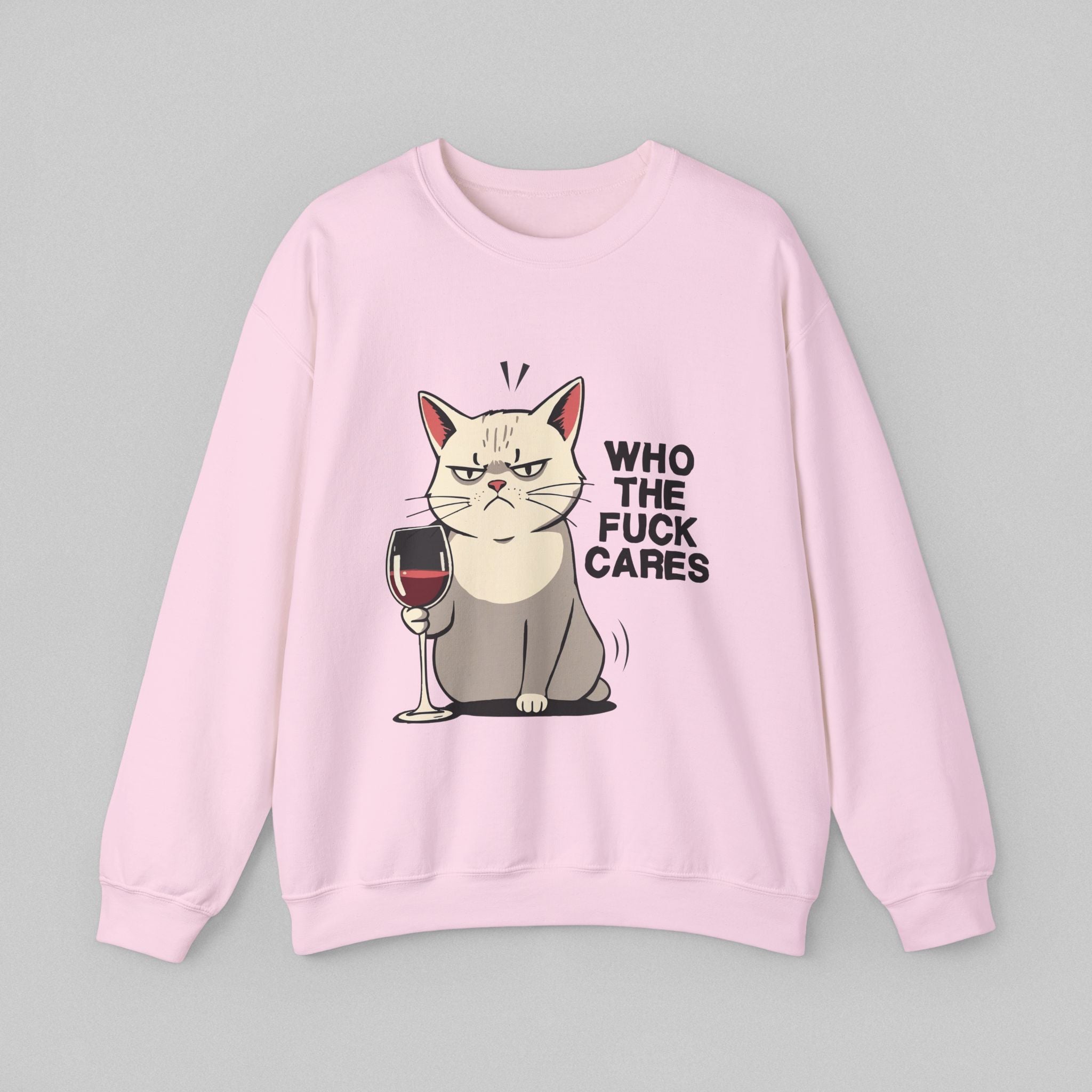Who the Fuck Cares Women's Sweatshirt