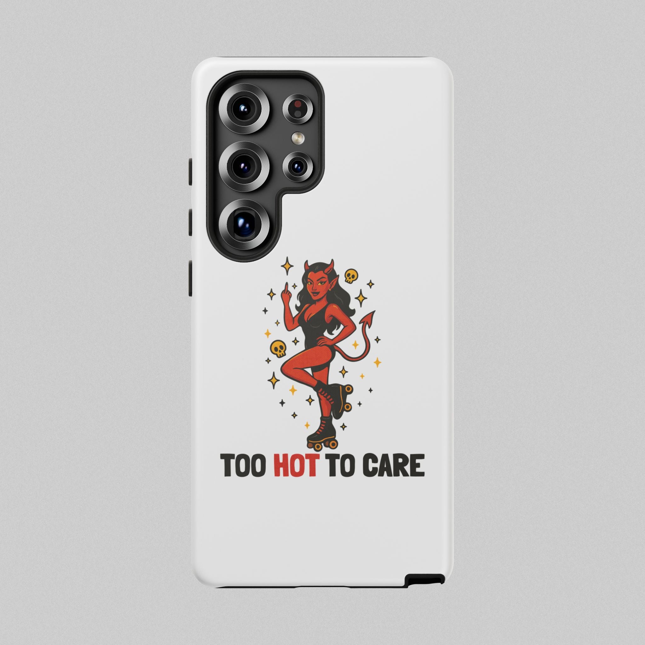 Too Hot to Care! Phone Case