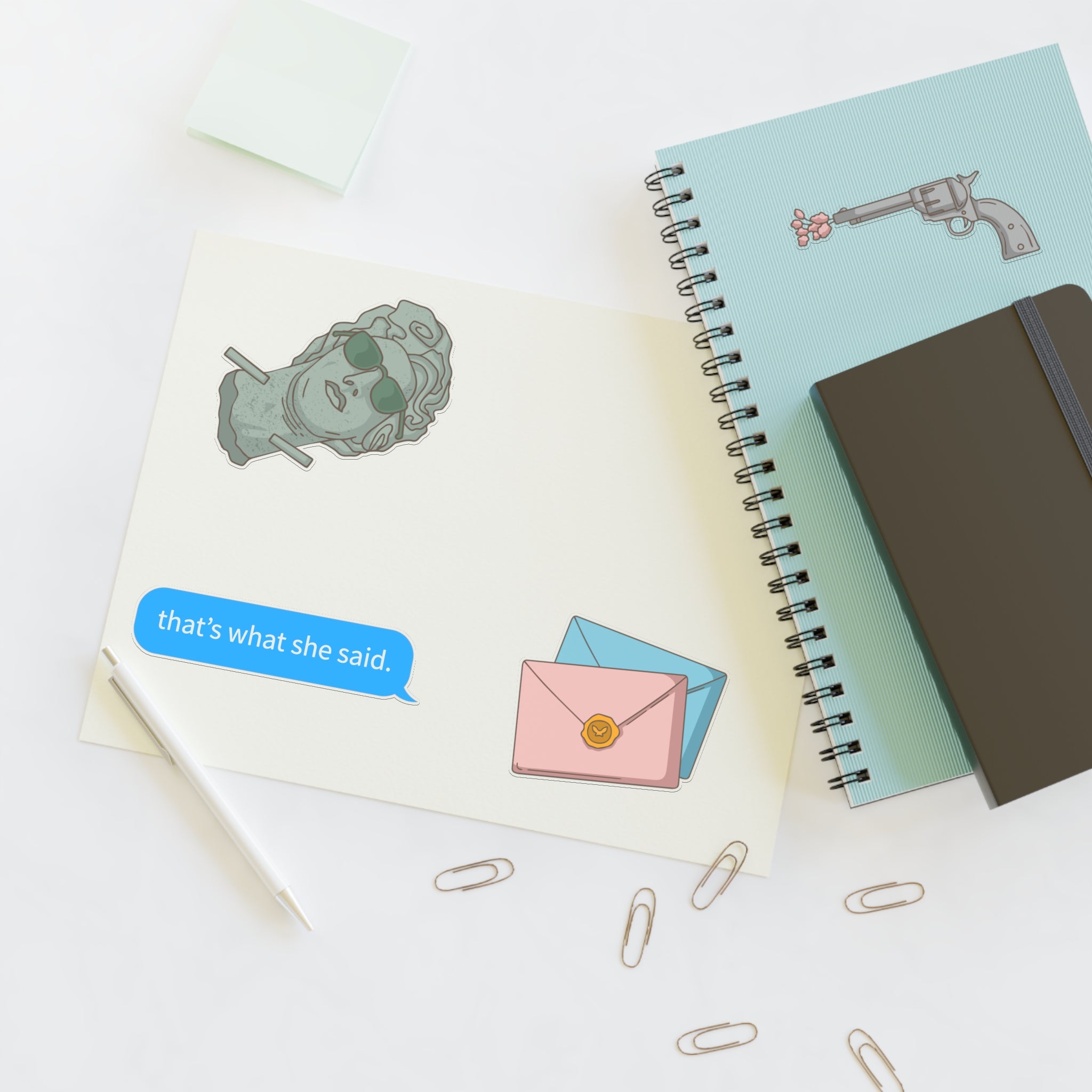 Retro Pop Sticker Set