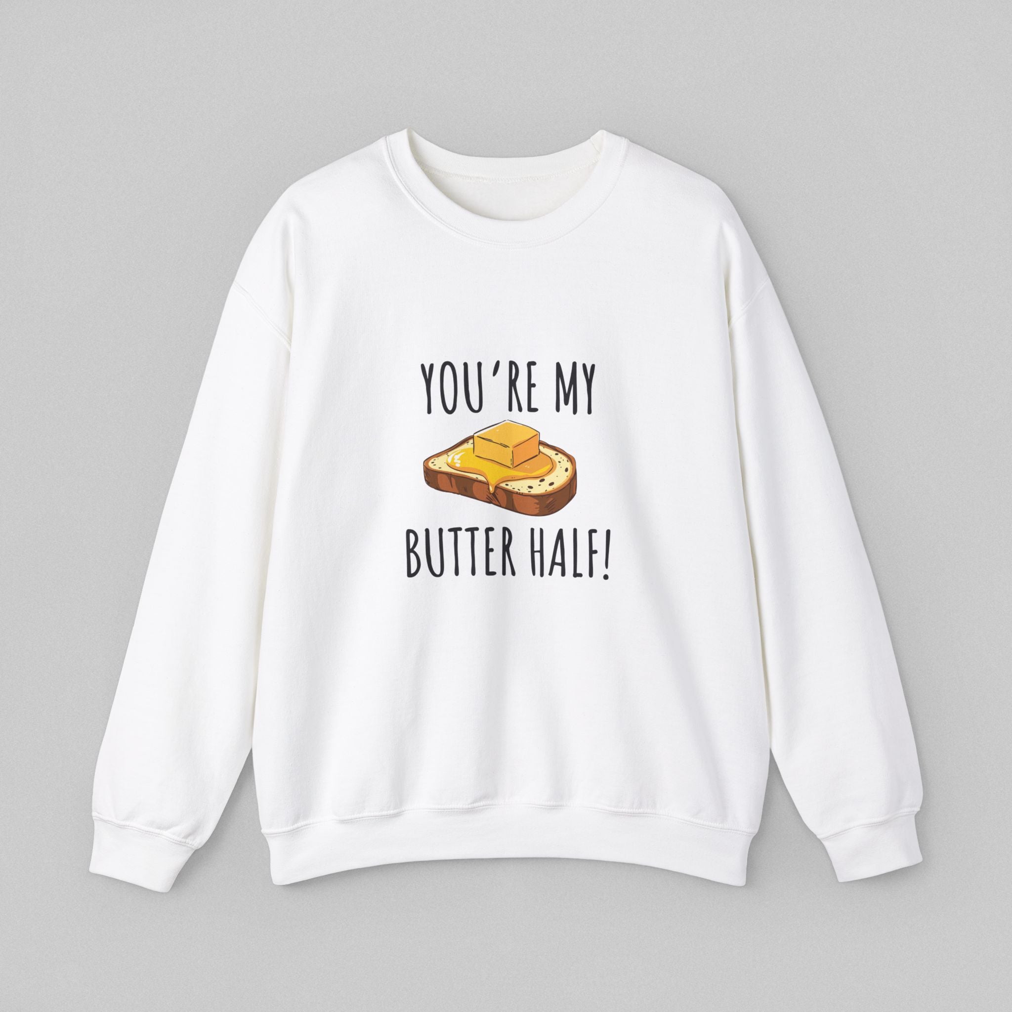Butter Half! Men's Sweatshirt