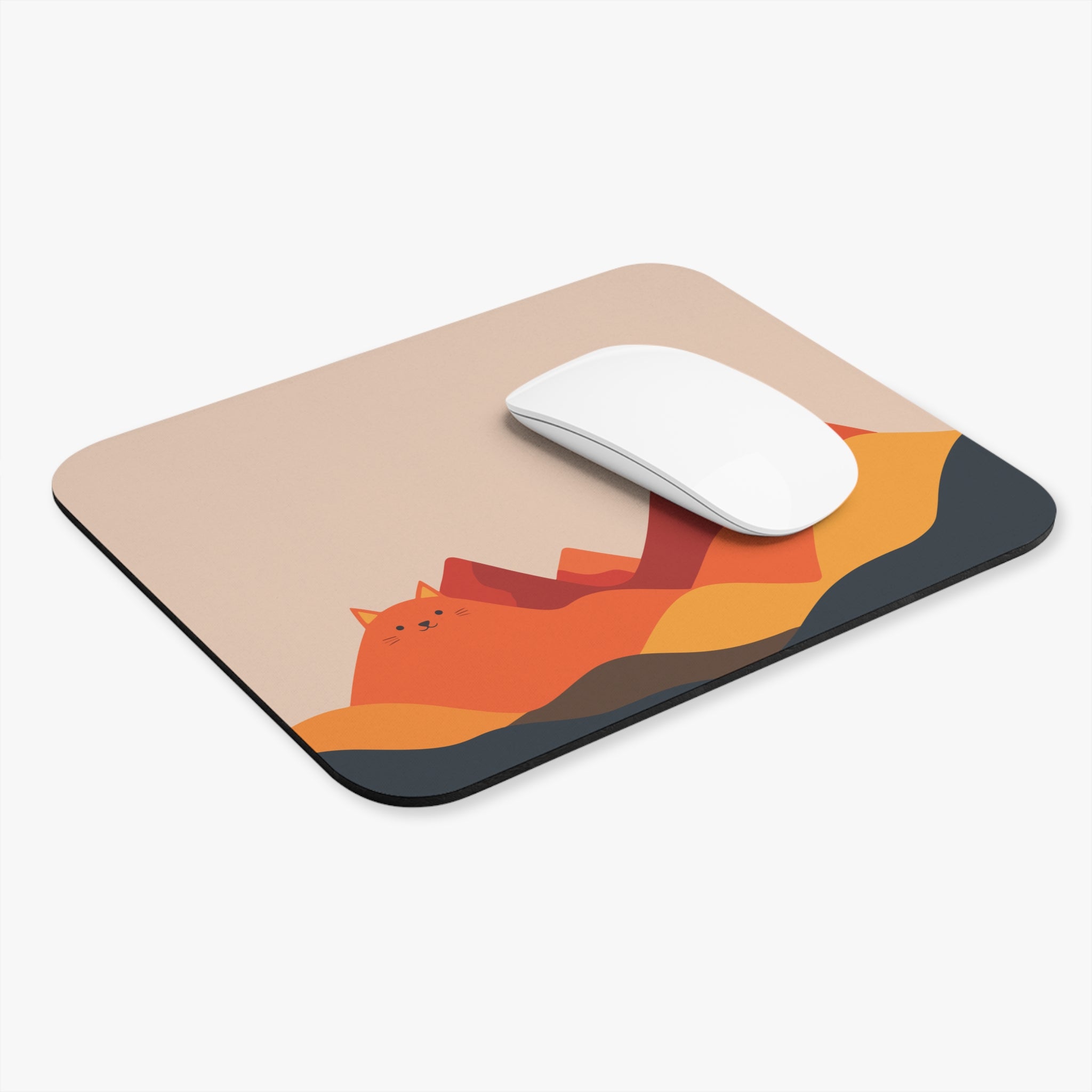 Cat Mountain Mouse Pad