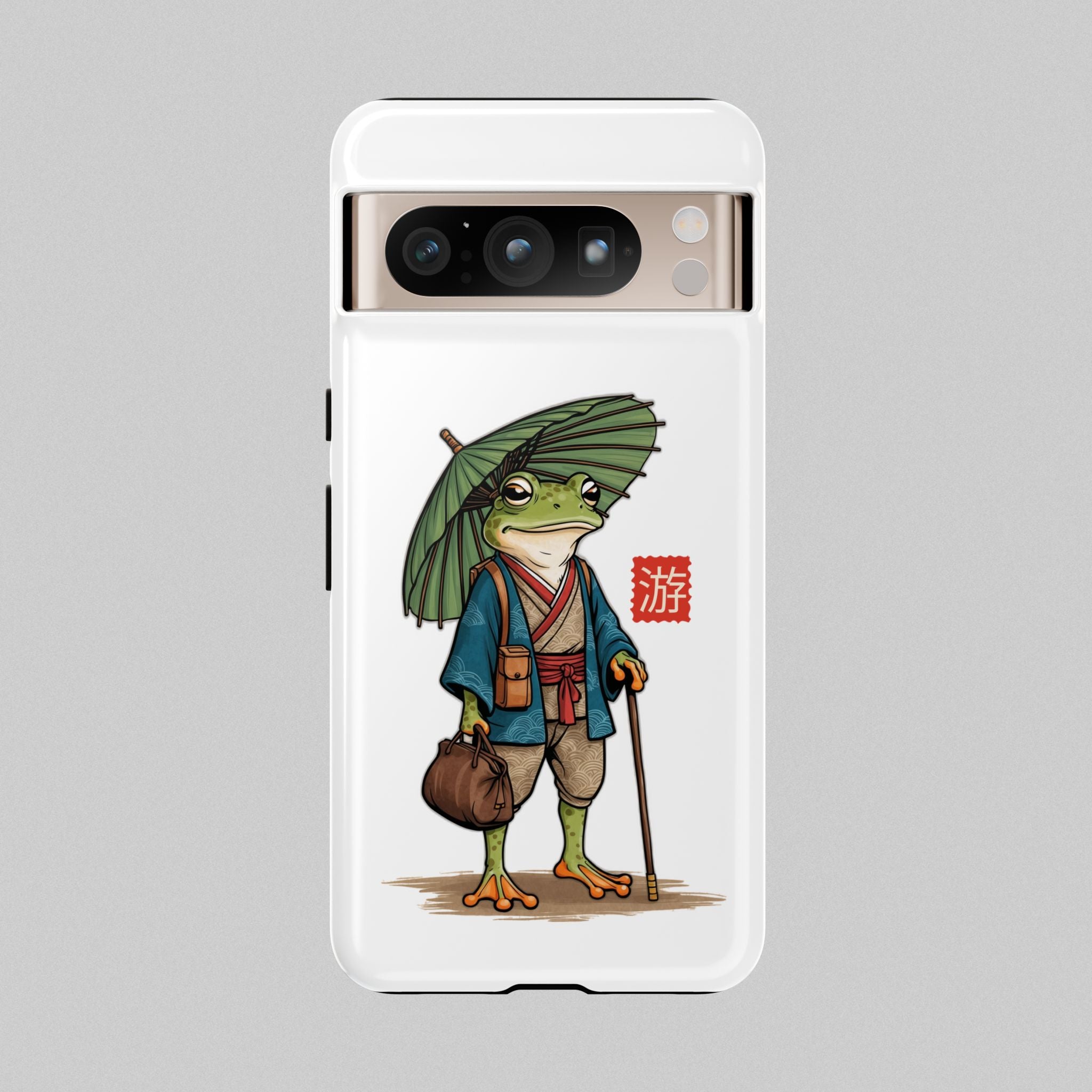 Traveling Frog! Phone Case