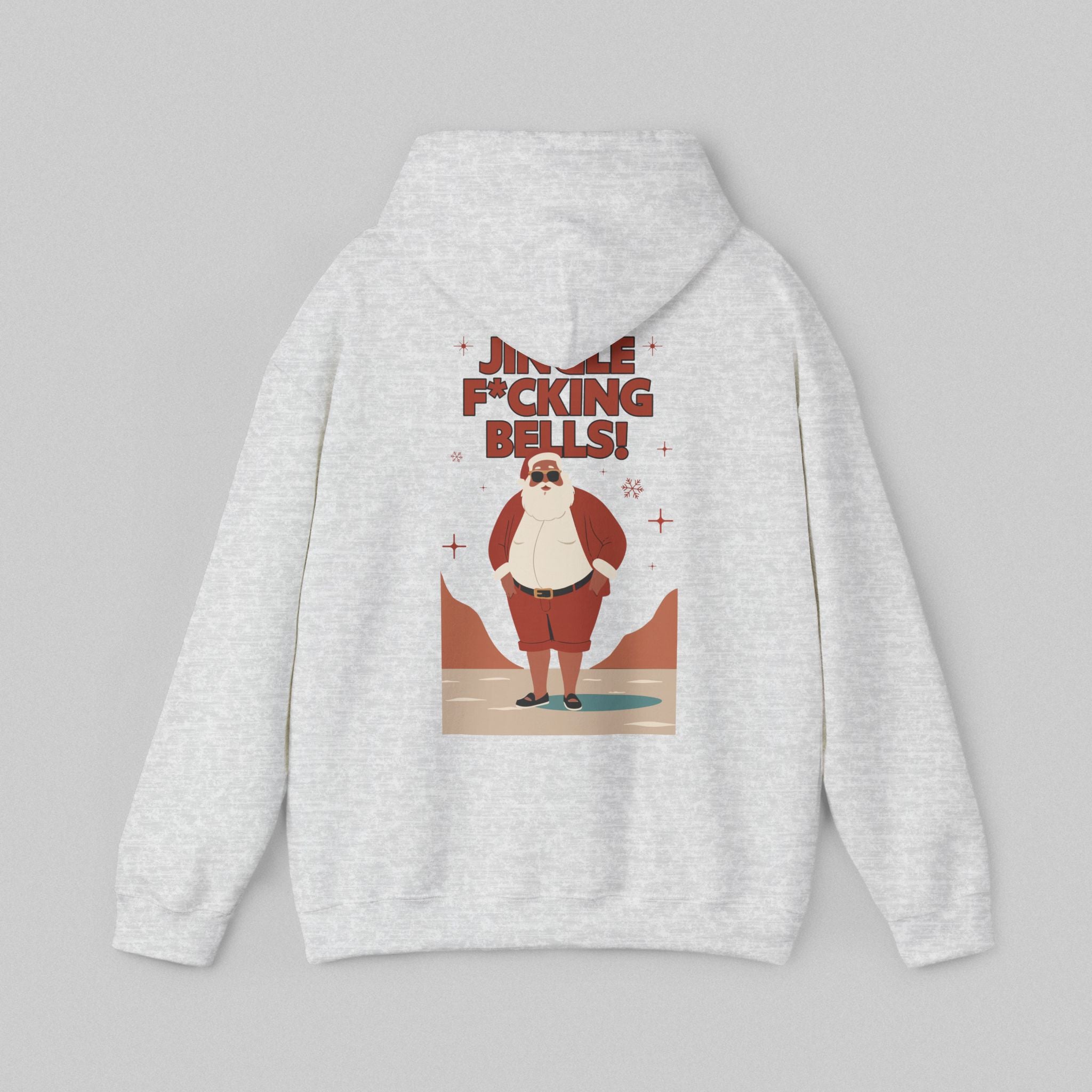 Jingle F*cking Bells Santa Men’s Hoodie
