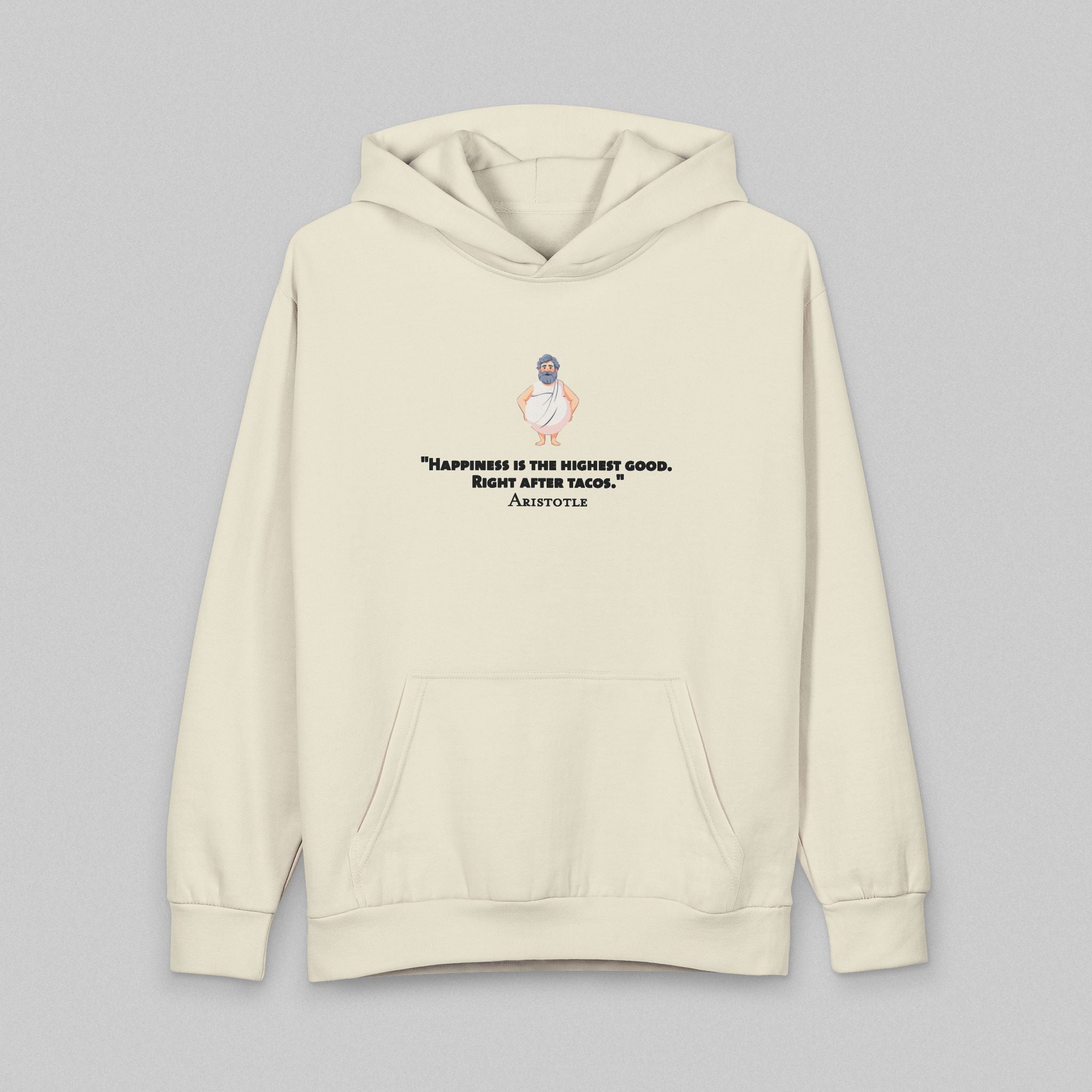 Happiness - Aristotle Men’s Hoodie