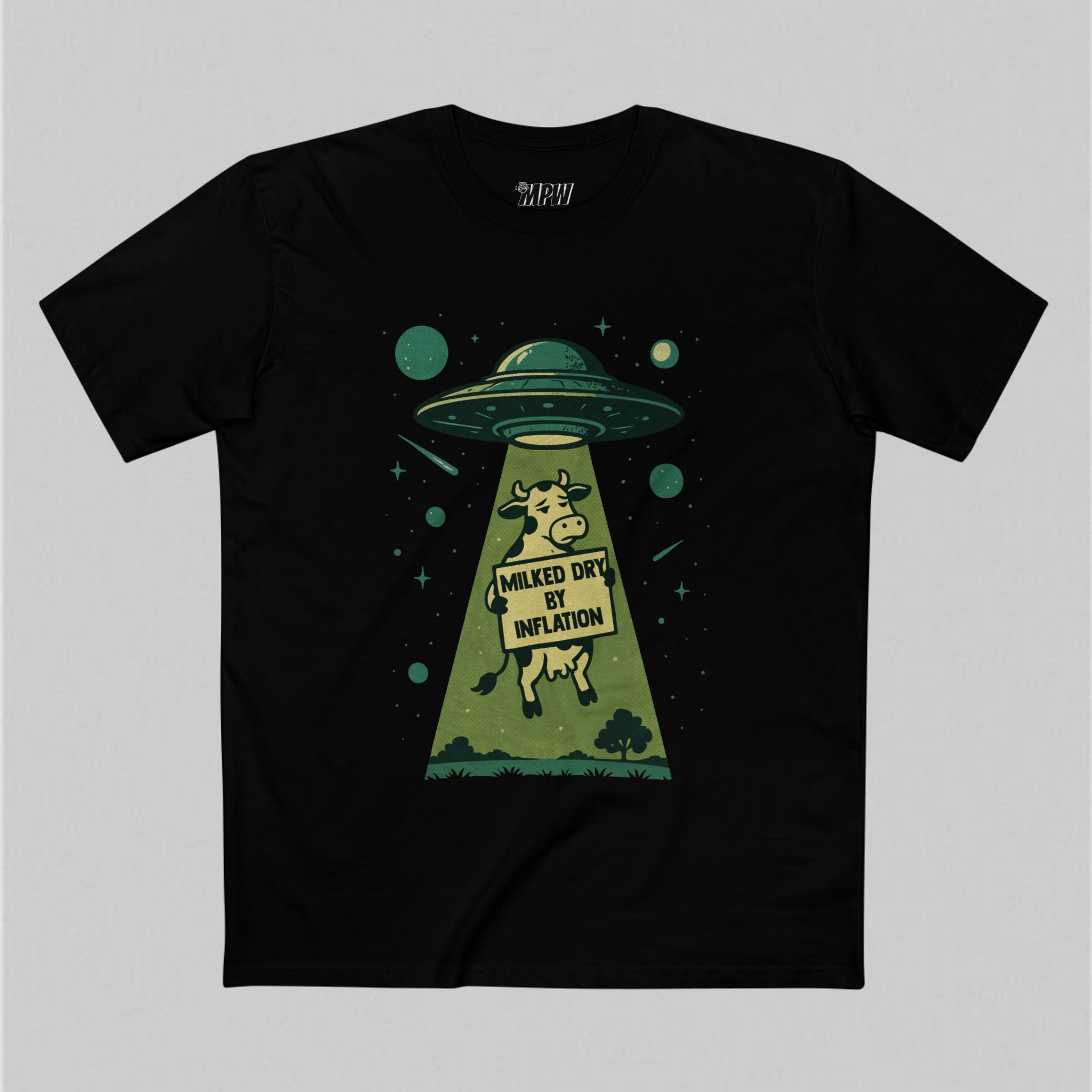 Milked Dry By Inflation! Men’s T-Shirt
