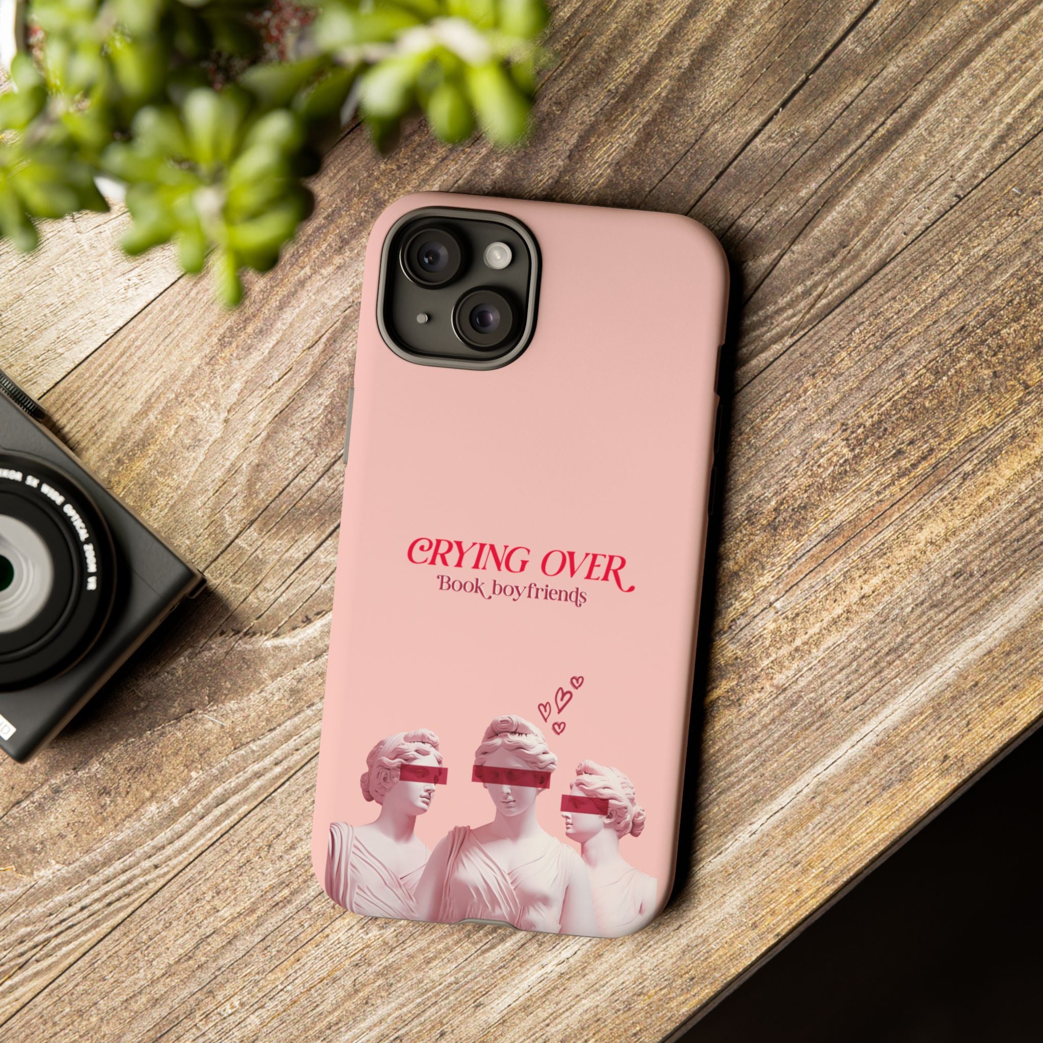 Crying Over Book Boyfriends! Phone Case