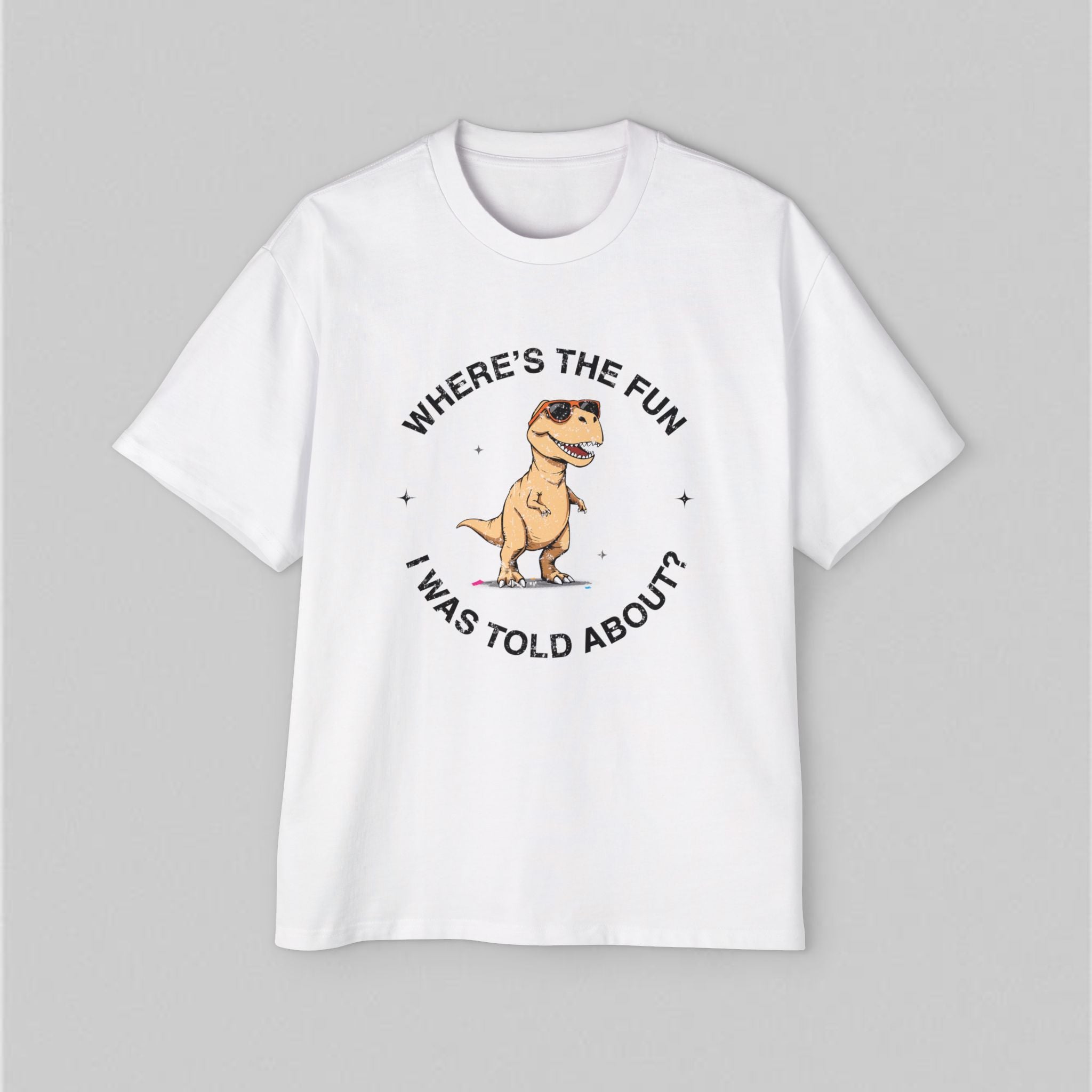 Where's the Fun! Women's Oversized T-Shirt