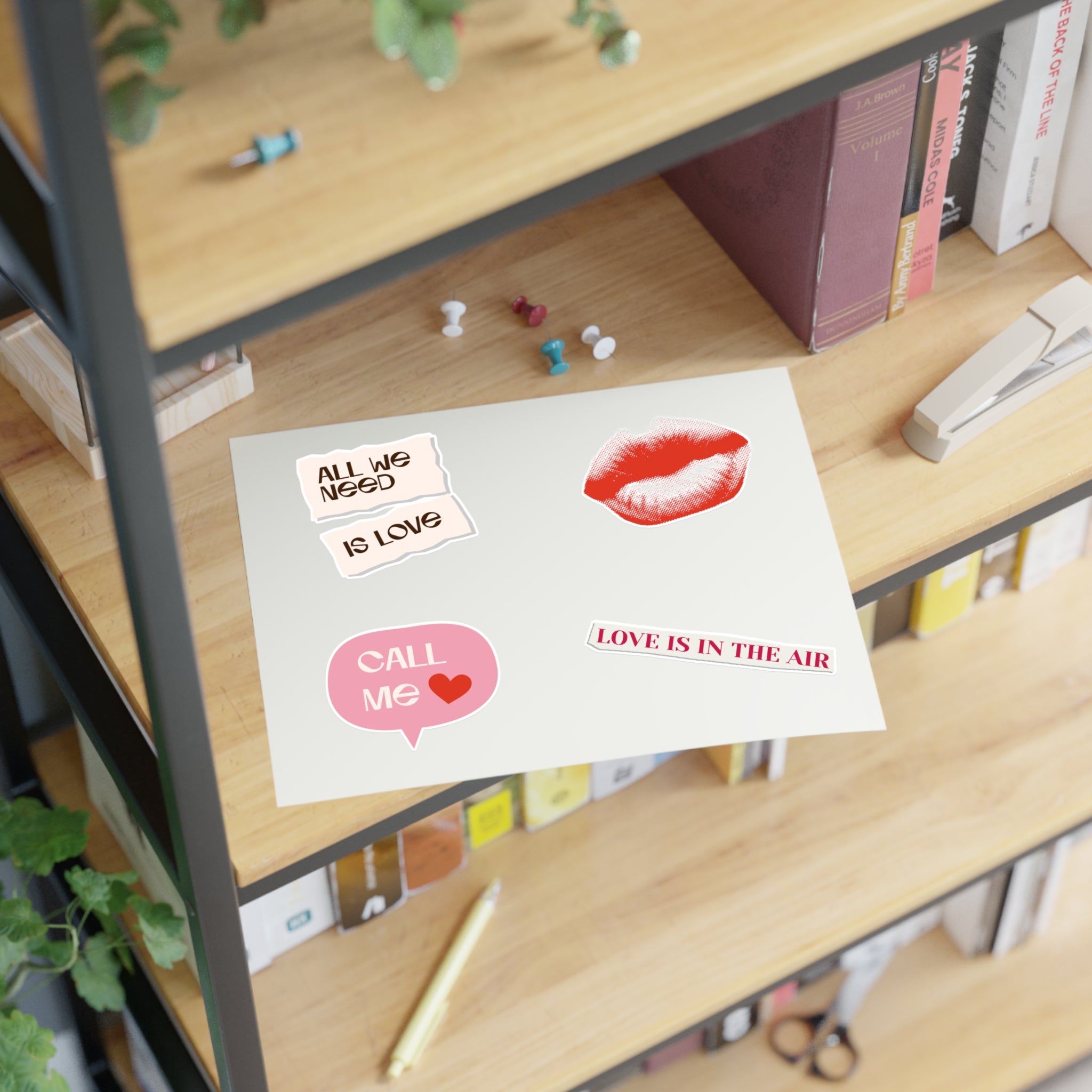 Love is in the air! Sticker Sheet
