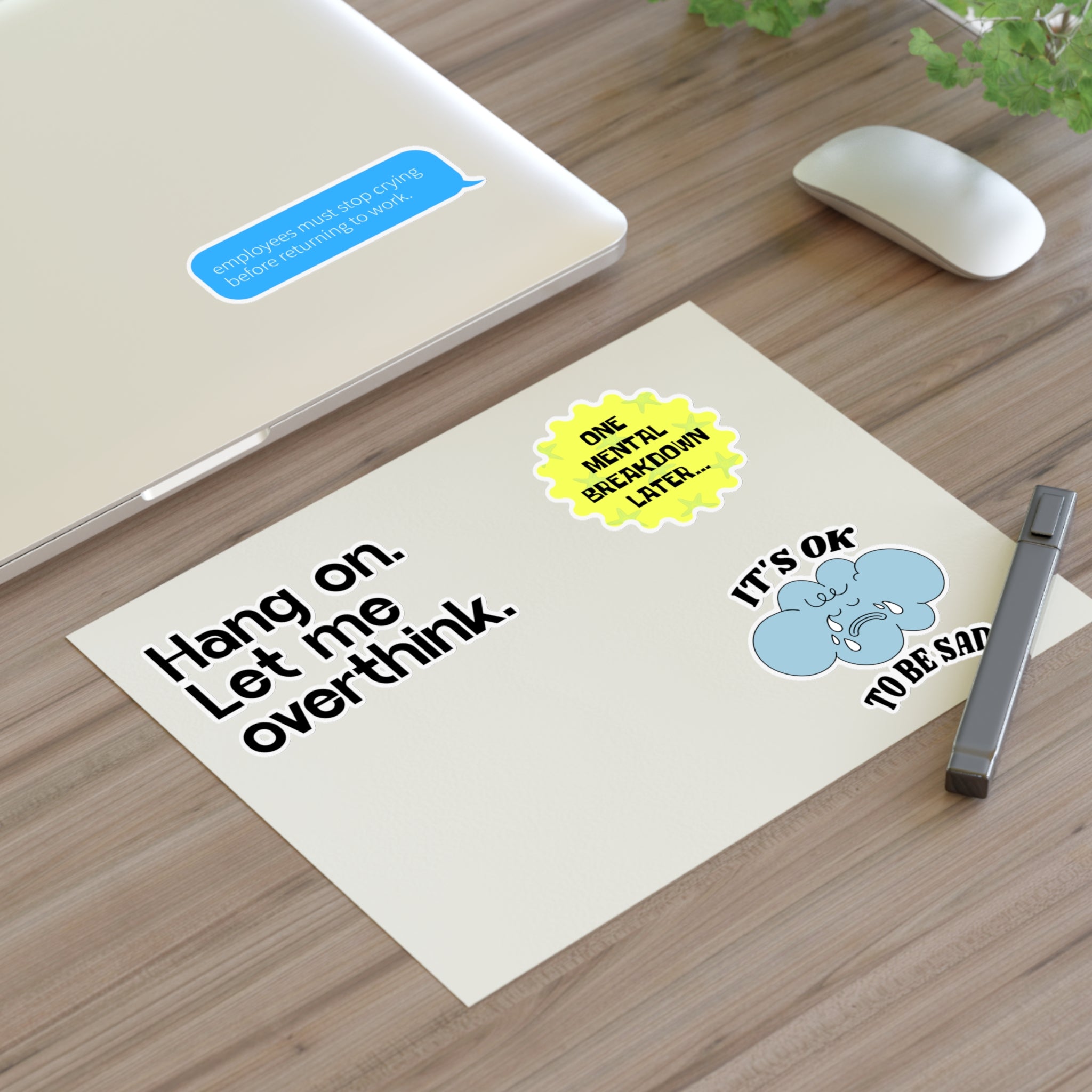 Certified Overthinker Sticker Set