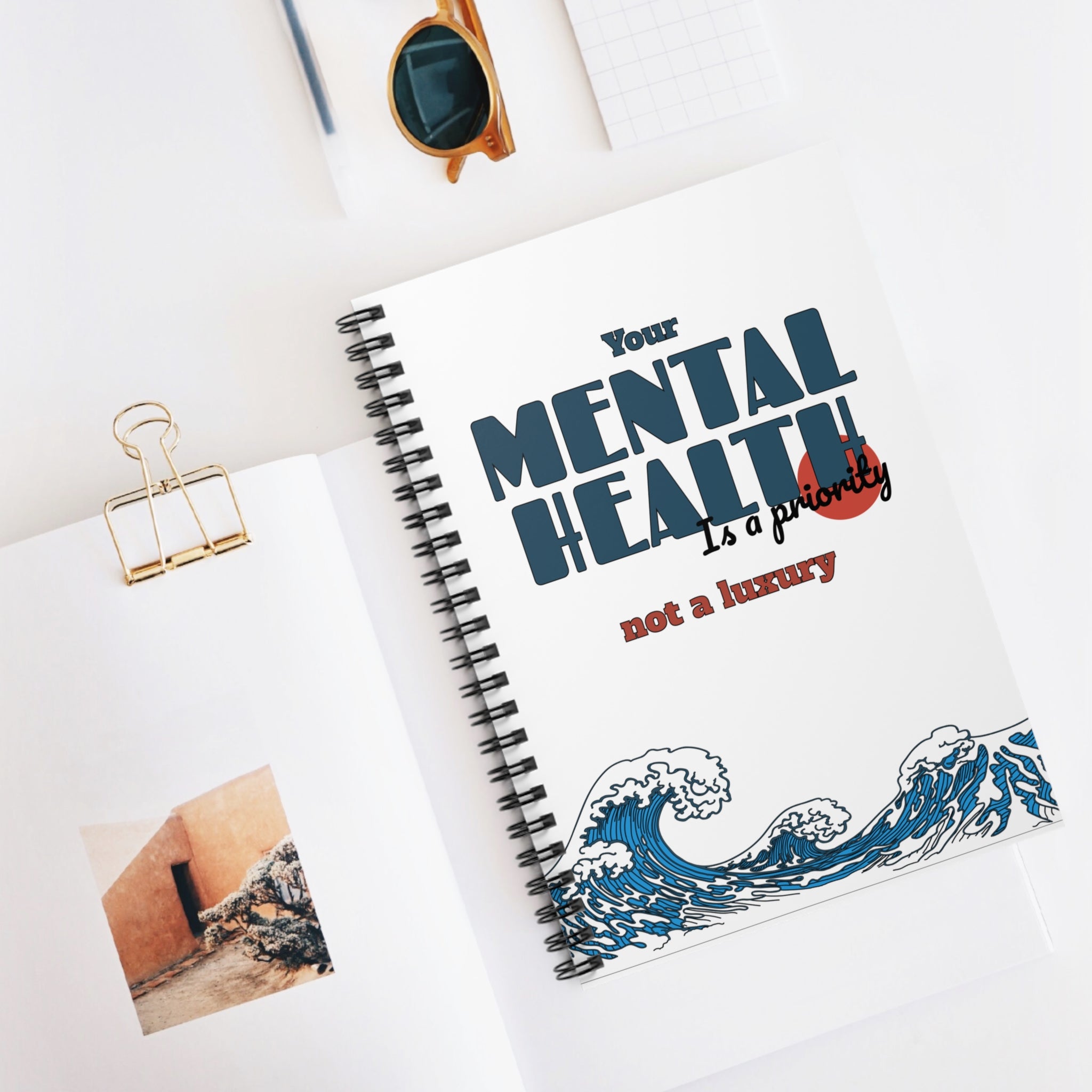 Mental Health! Spiral Notebook