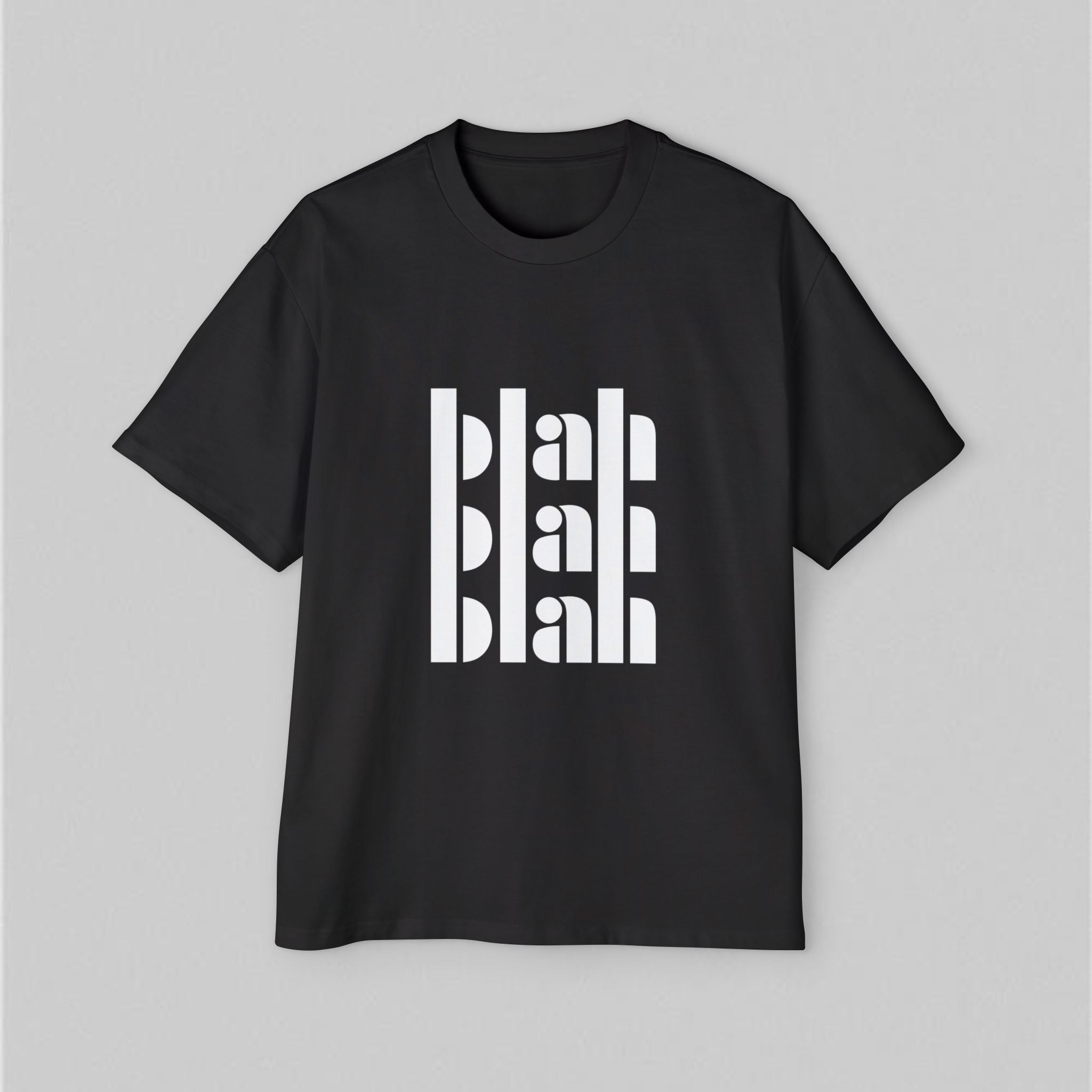 Blah Blah Blah! women's Oversized T-Shirt