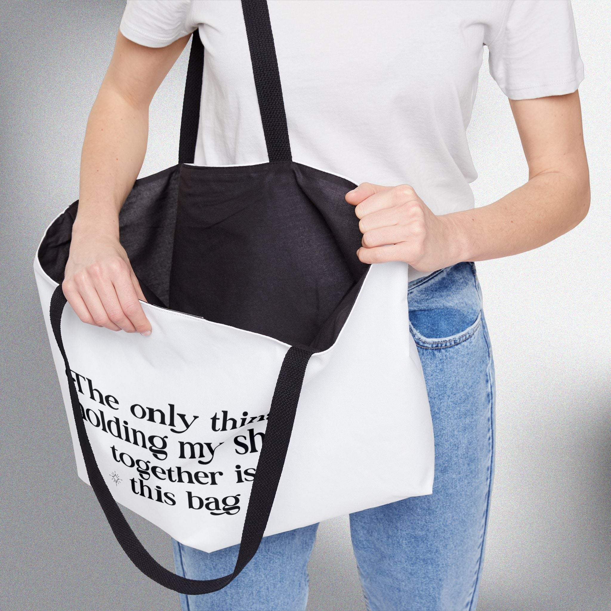 Holding My Shit Together! Weekender Tote Bag