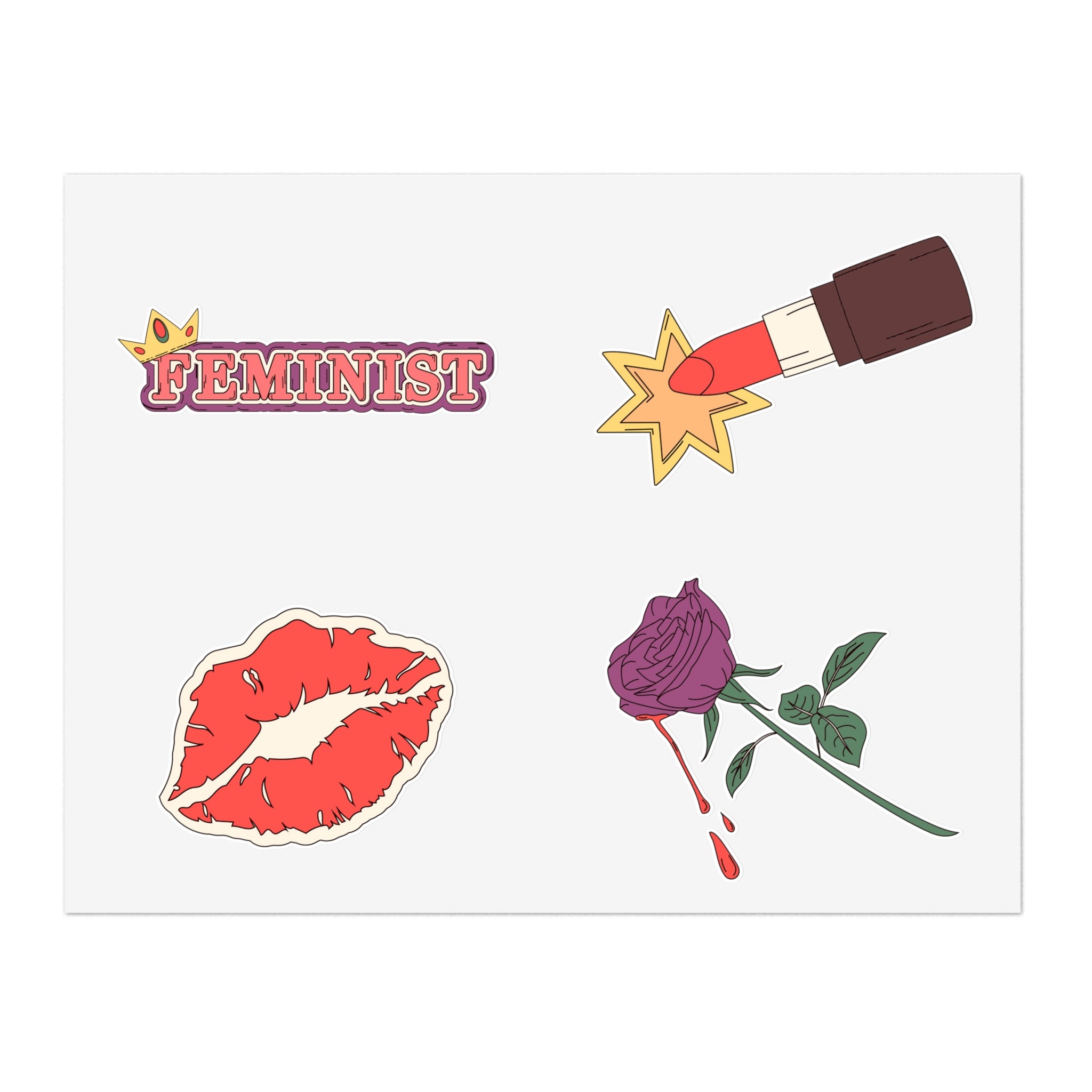 Feminist AF! Sticker Set