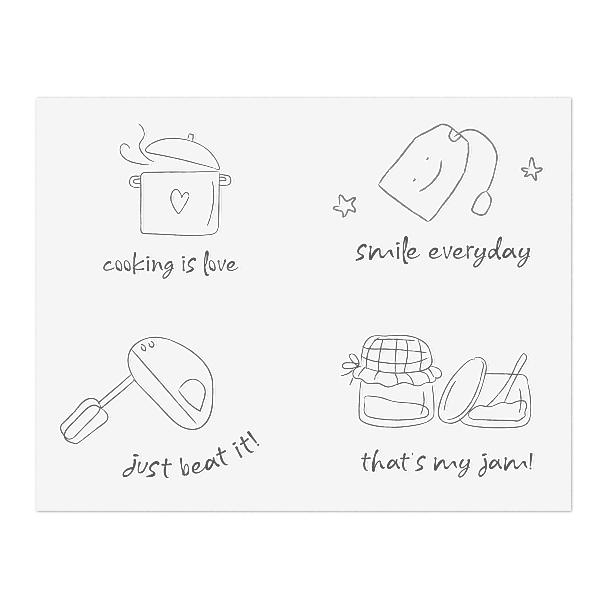 Cooking Therapy! Sticker Set