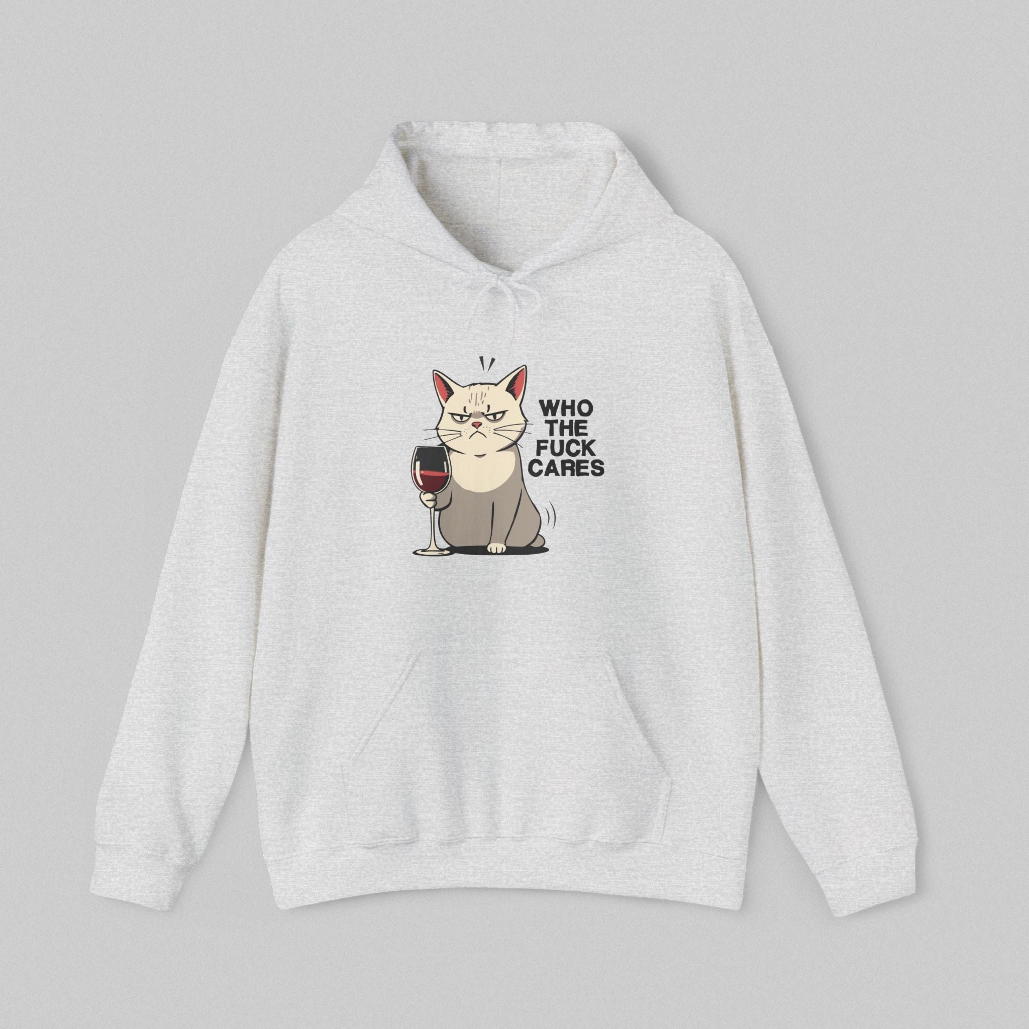 Who the Fuck Cares Men's Hoodie