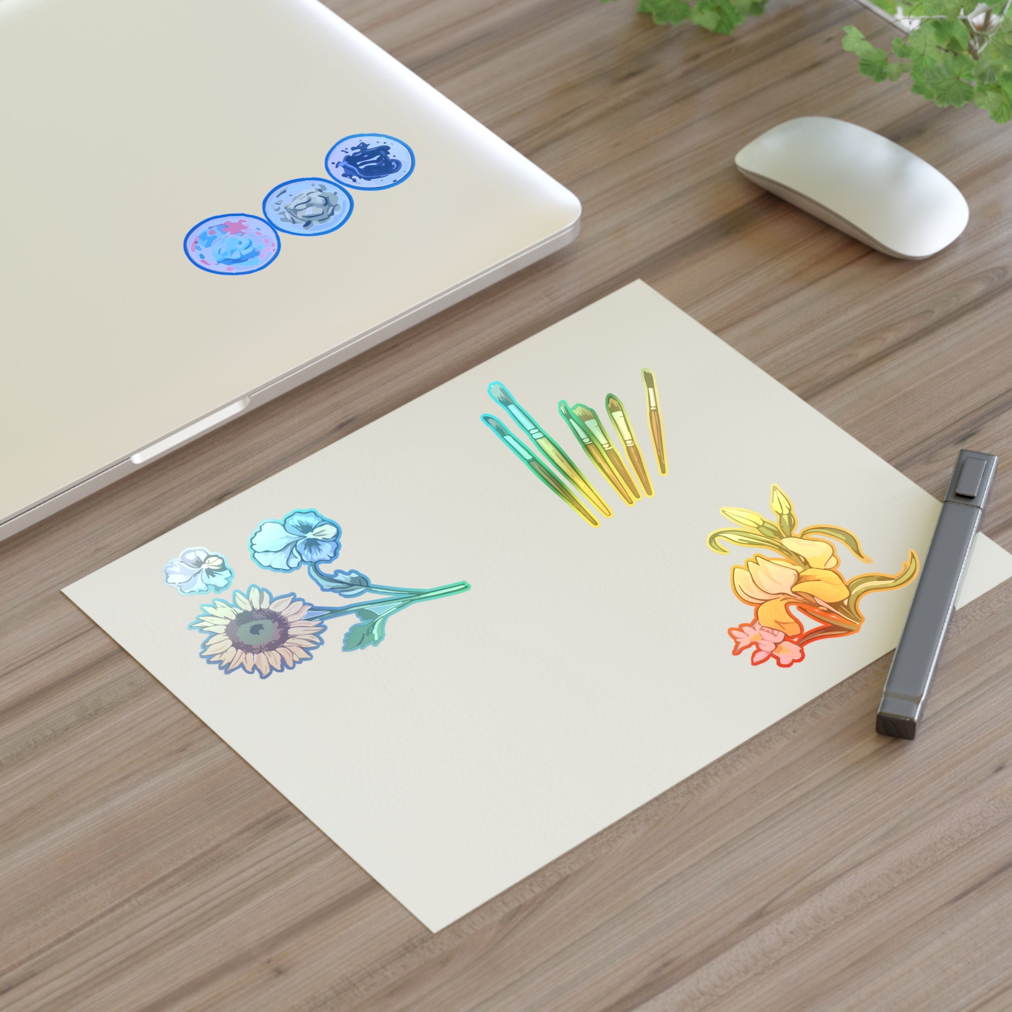 Art Vibes Sticker Sheet