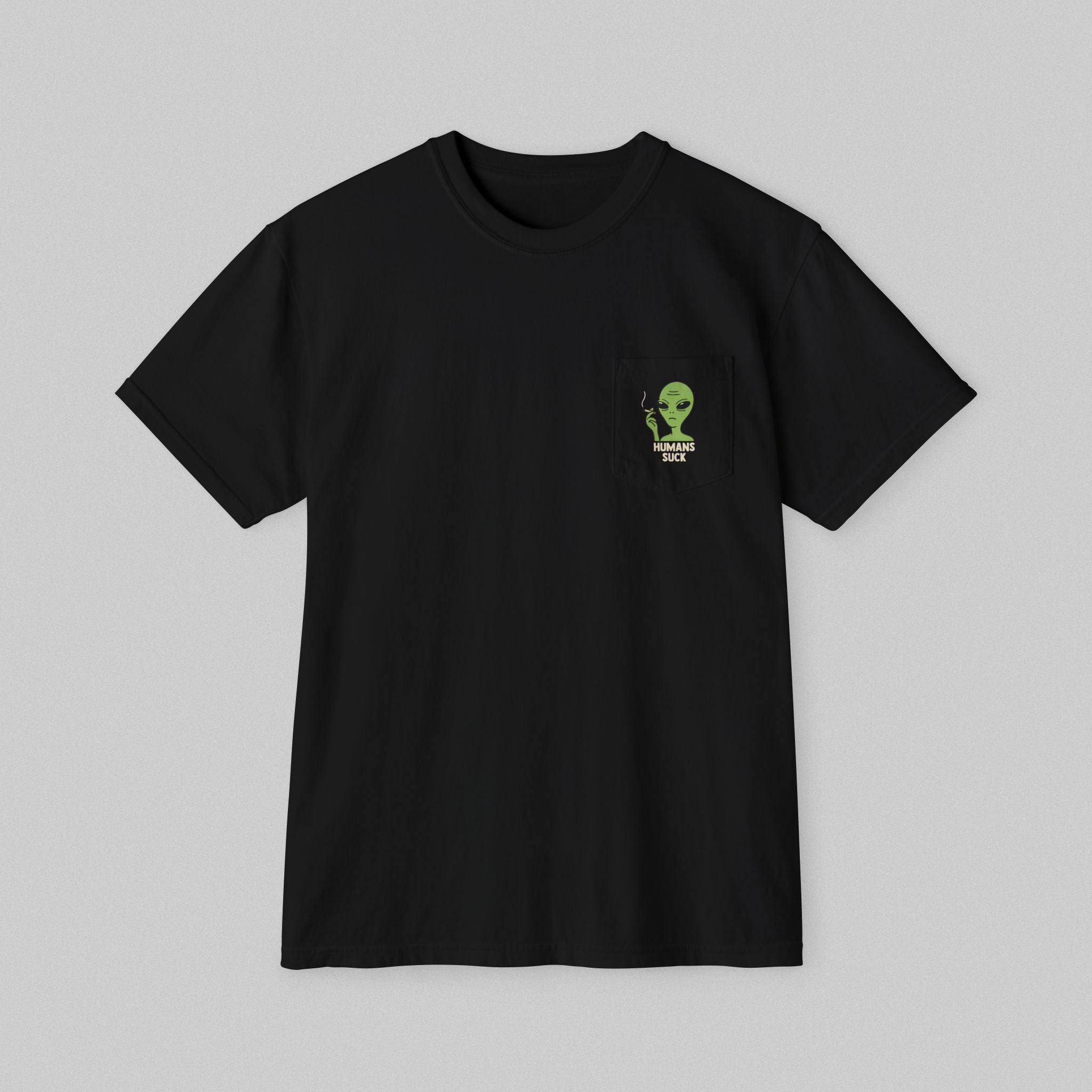 Humans Suck! Men's Pocket T-Shirt