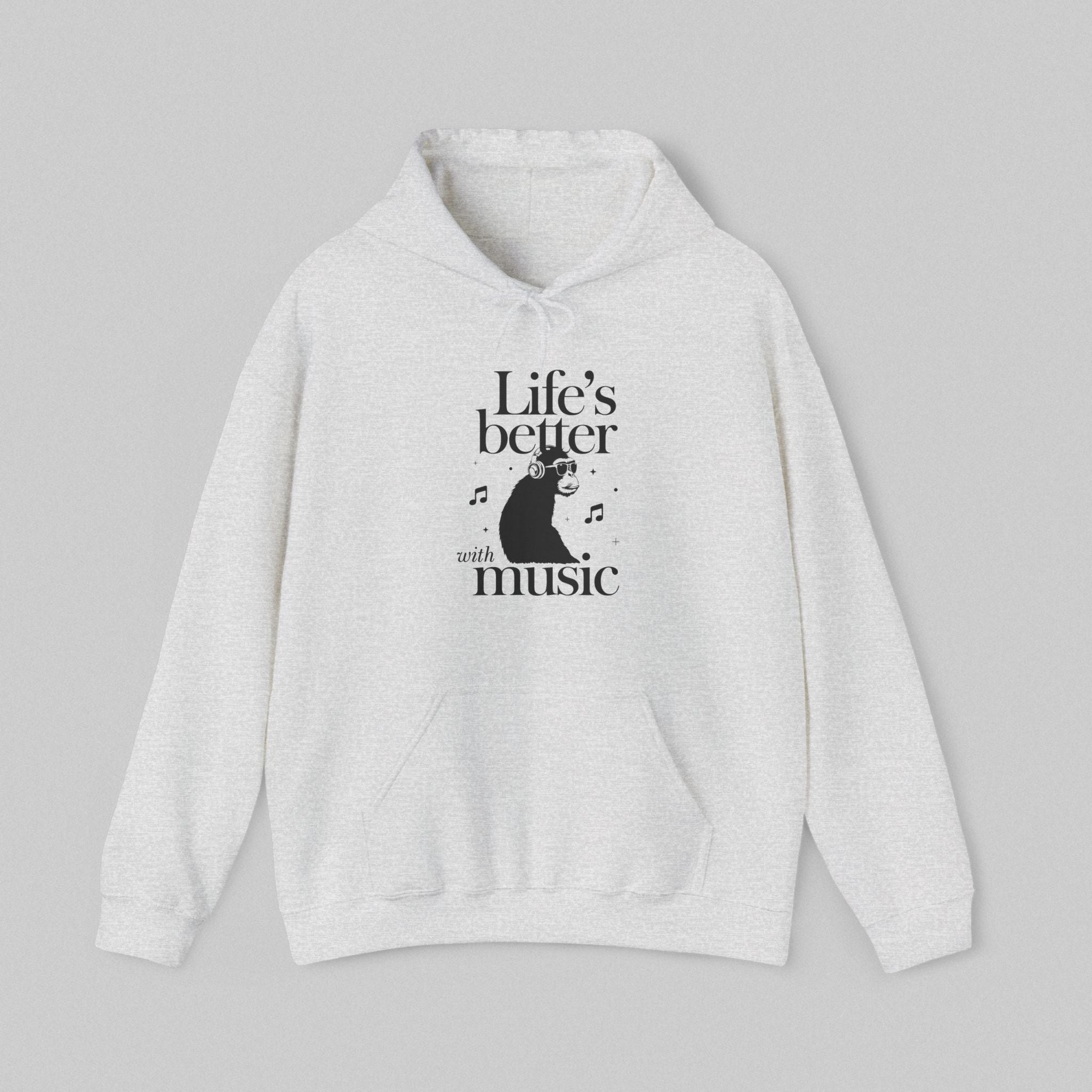 Life's Better with Music Men's Hoodie