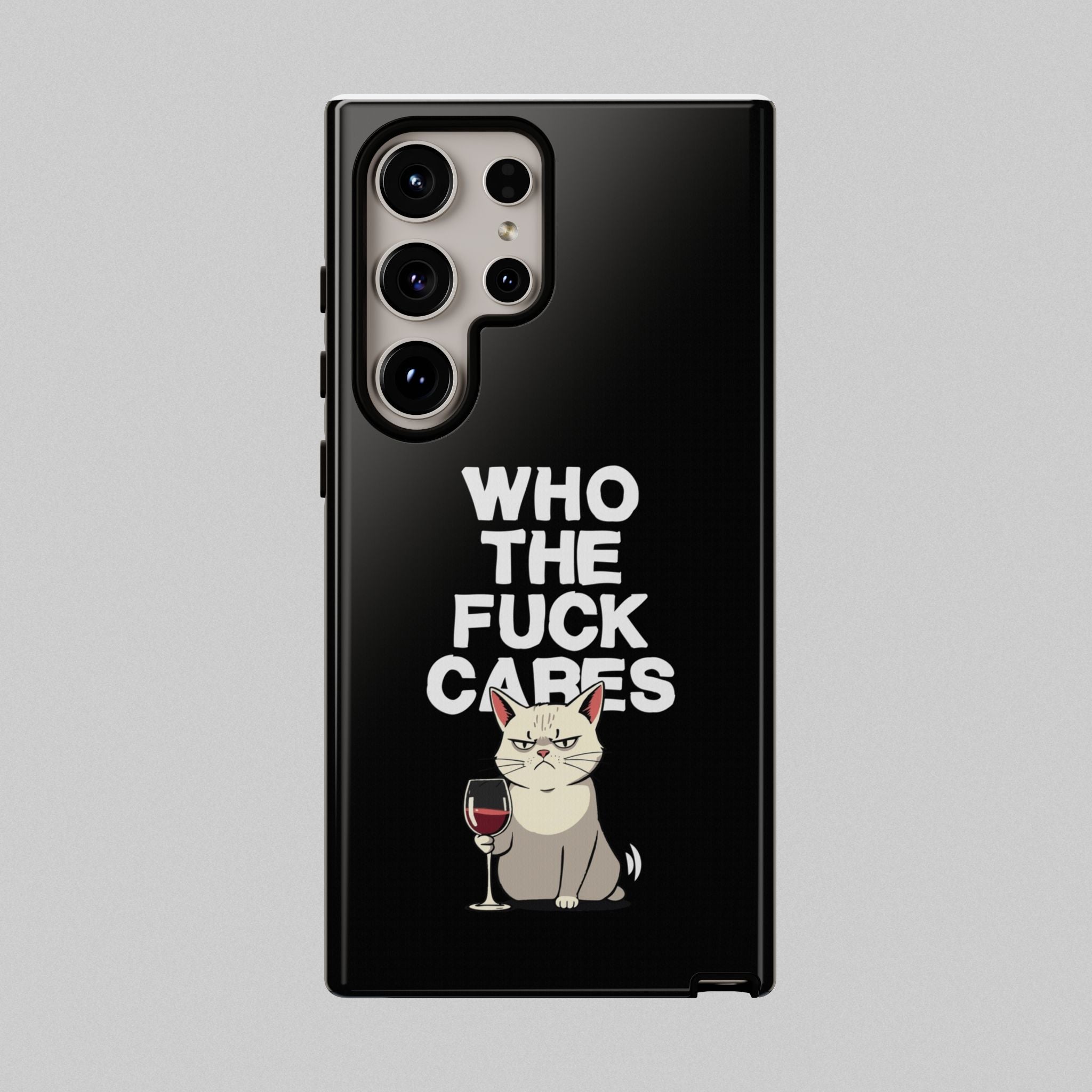 Who the Fuck Cares! Phone Case